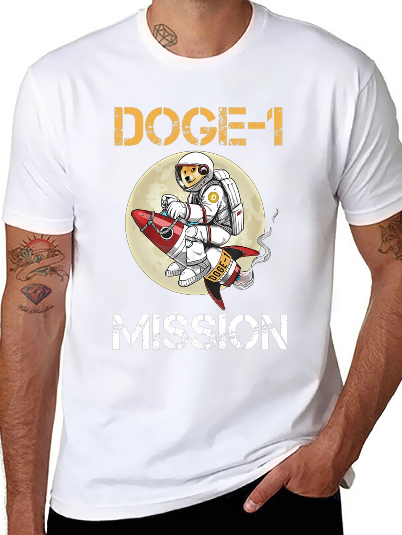 DOGE-1 Mission T-Shirt: To the Moon!