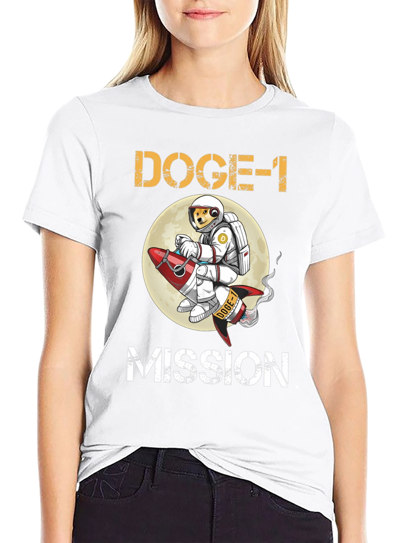 DOGE-1 Mission T-Shirt: To the Moon!