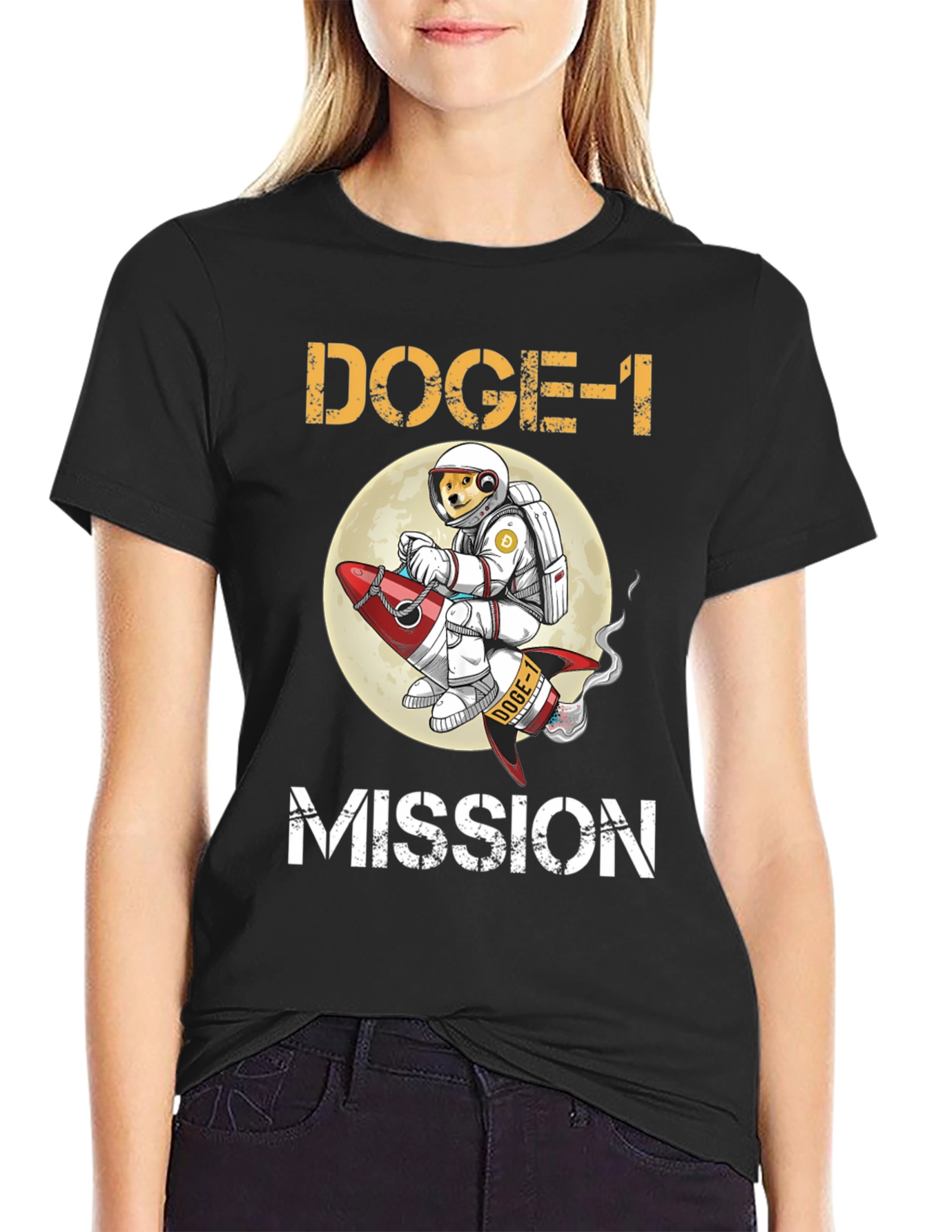 DOGE-1 Mission T-Shirt: To the Moon!
