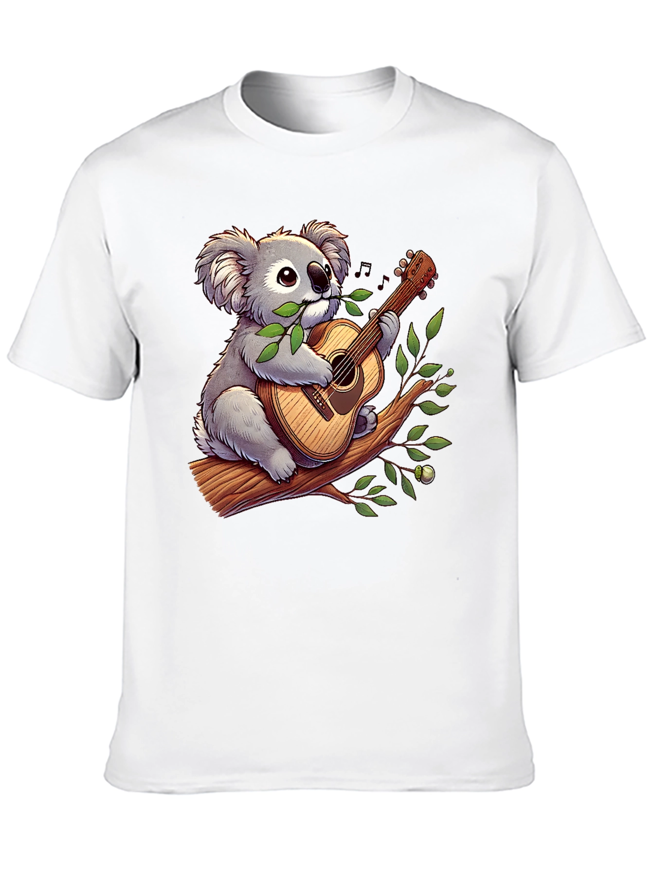 Koala Guitar Player Graphic T-Shirt