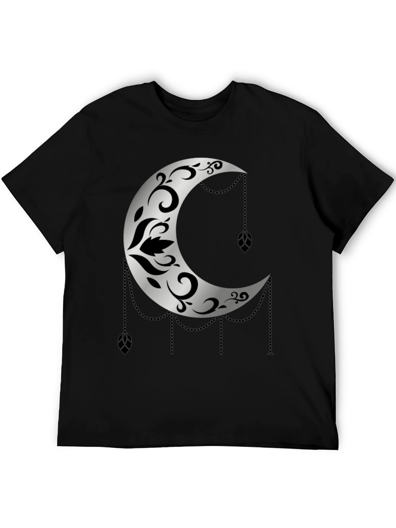 Crescent Moon Graphic Tee - Unique Design