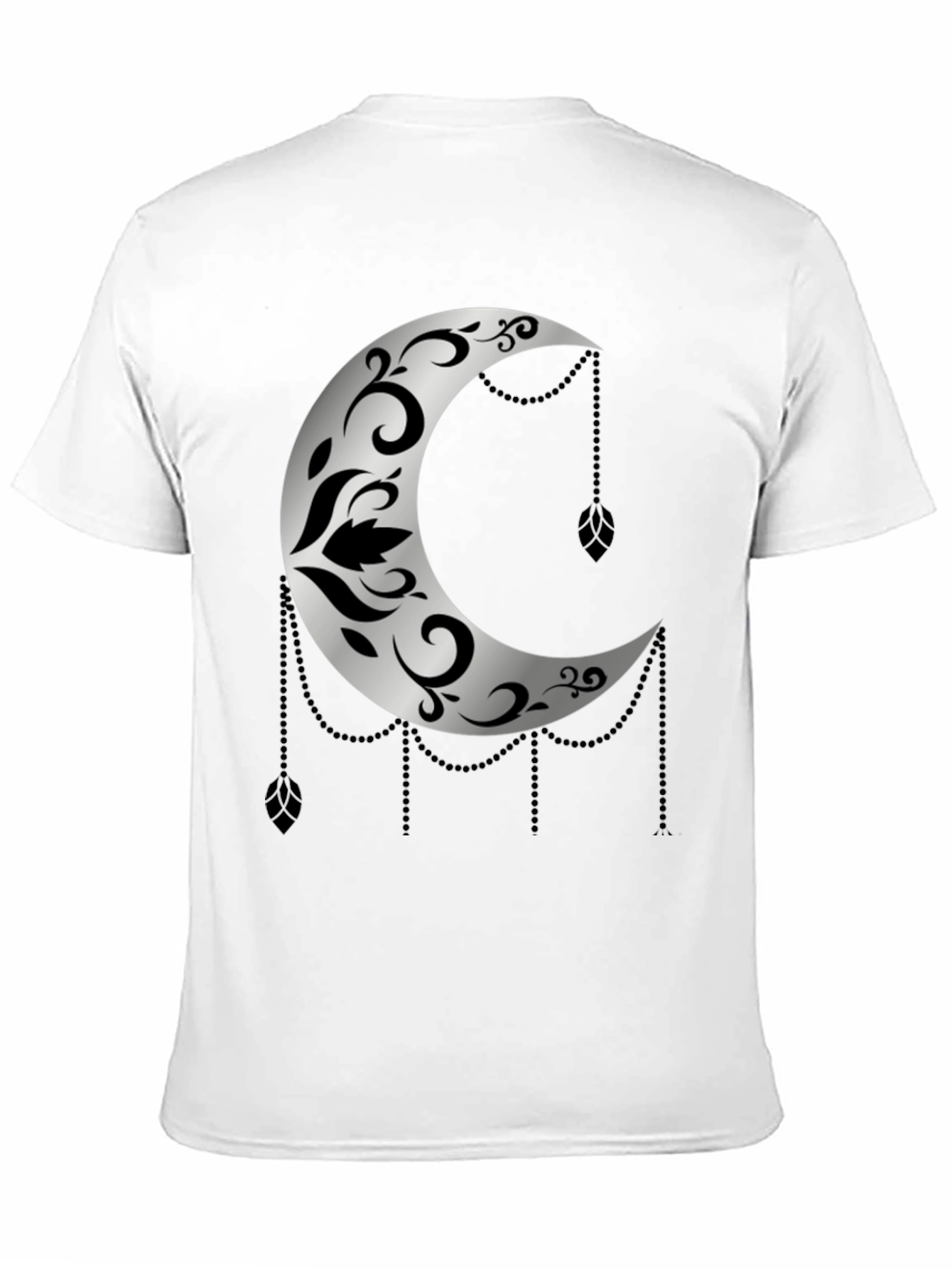 Crescent Moon Graphic Tee - Unique Design