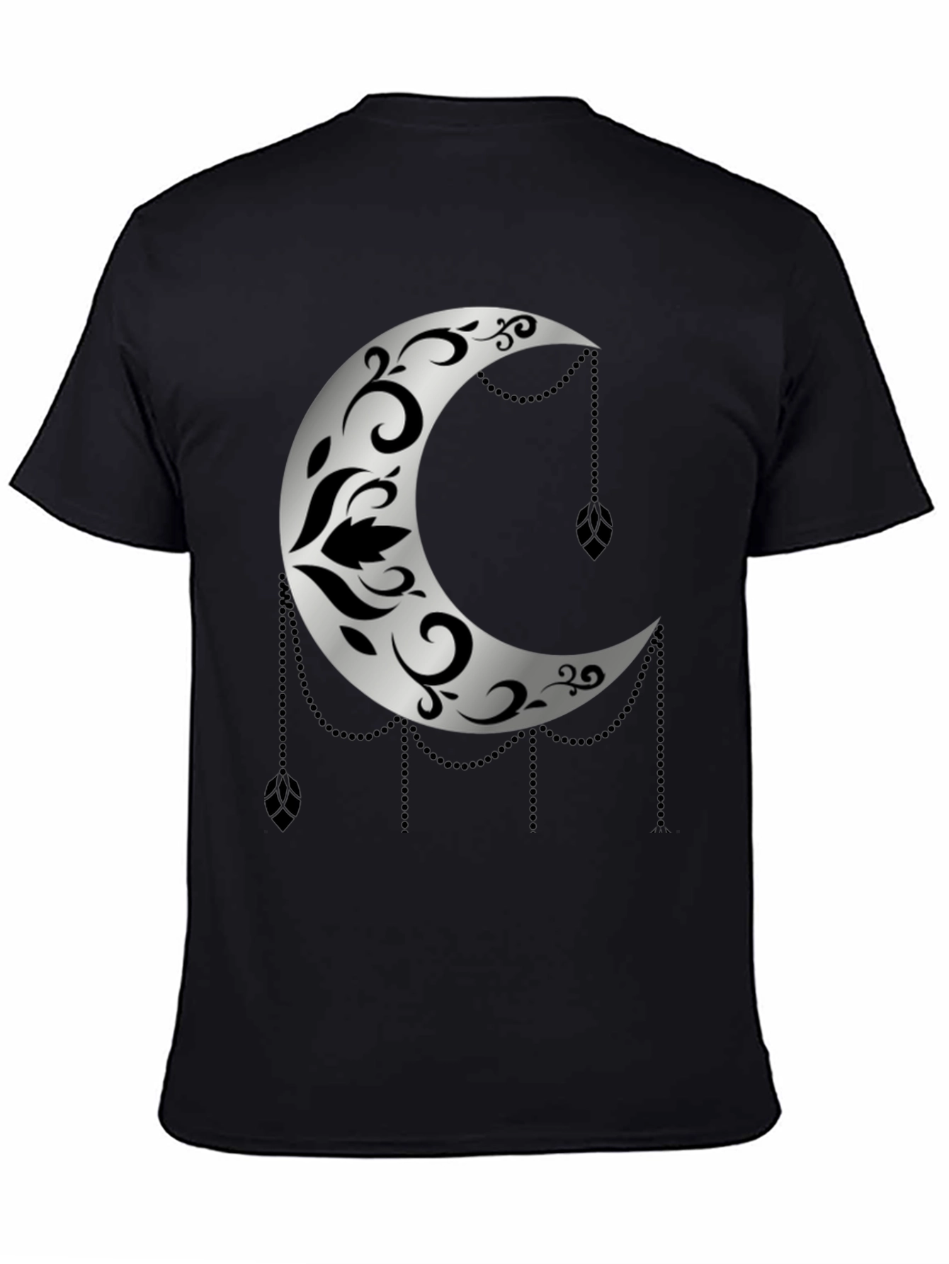 Crescent Moon Graphic Tee - Unique Design