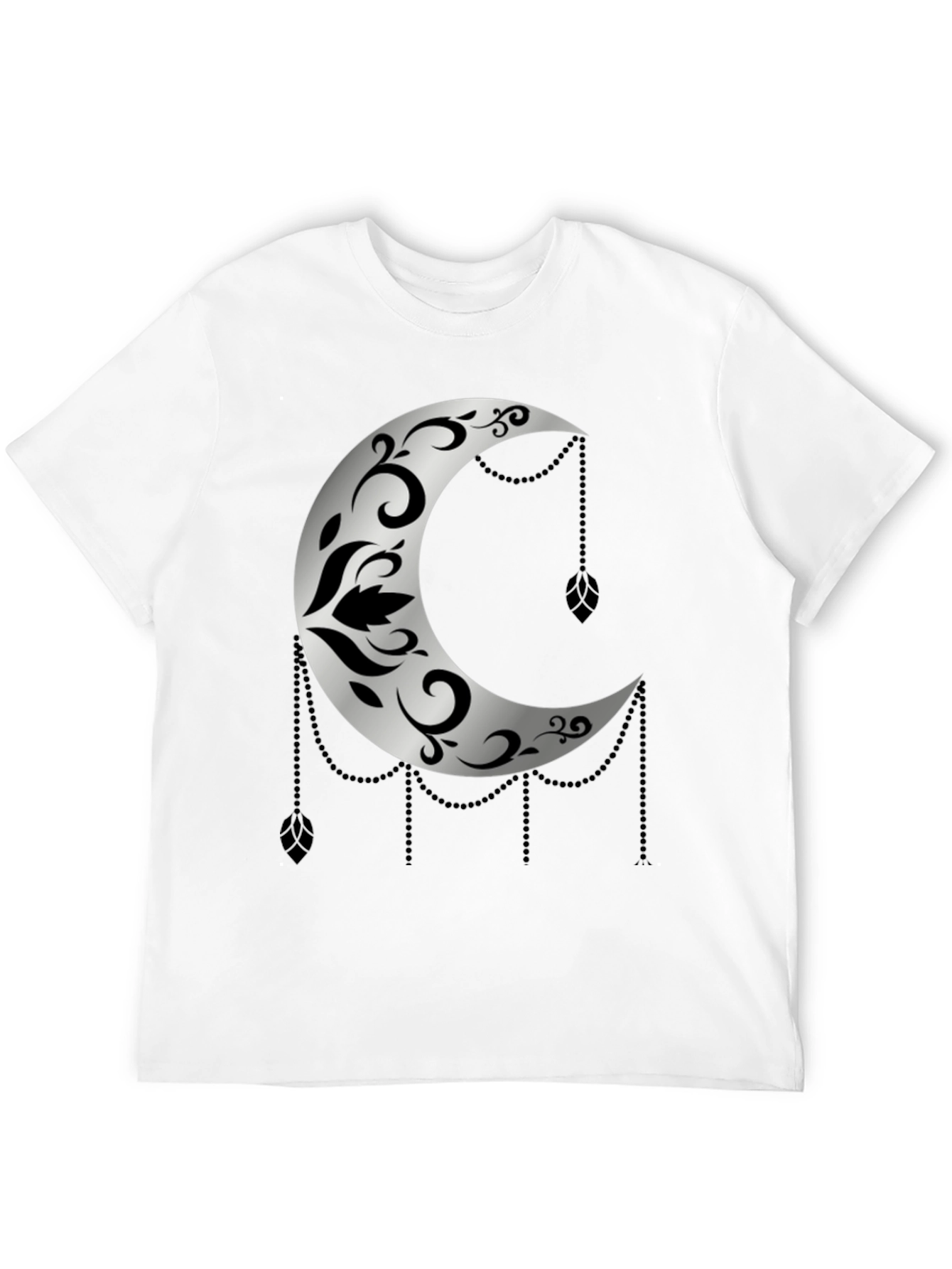 Crescent Moon Graphic Tee - Unique Design