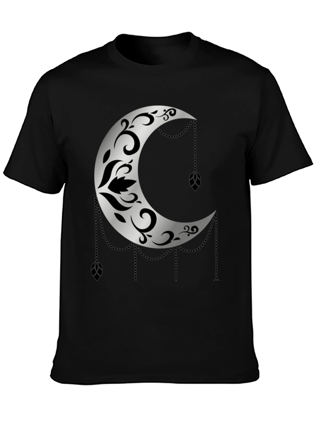 Crescent Moon Graphic Tee - Unique Design