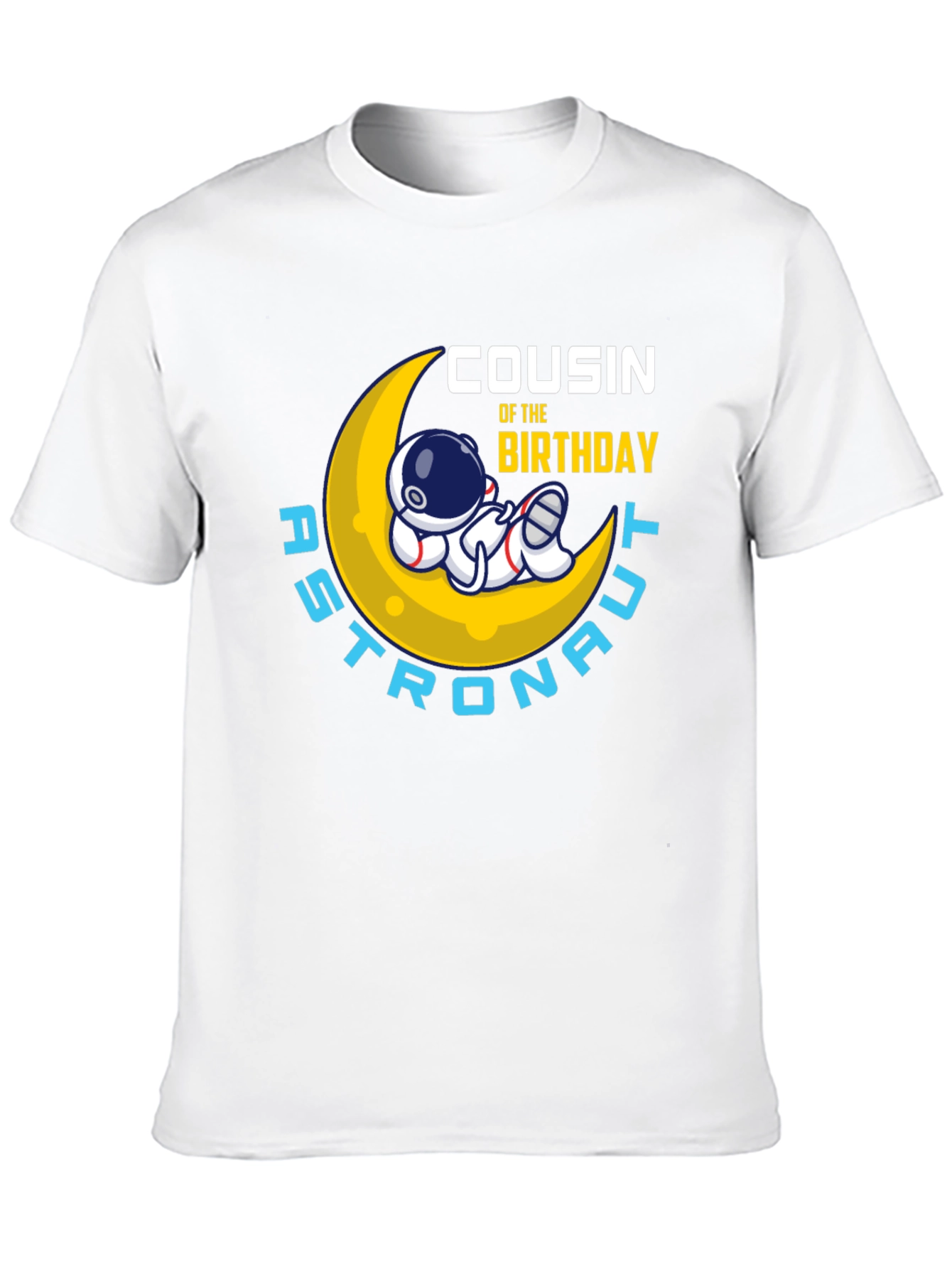 Cousin of the Birthday Astronaut T-Shirt
