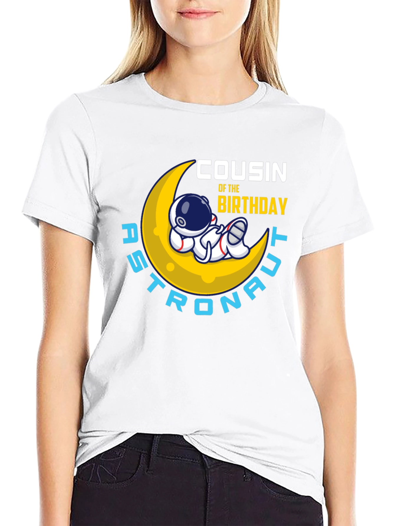 Cousin of the Birthday Astronaut T-Shirt