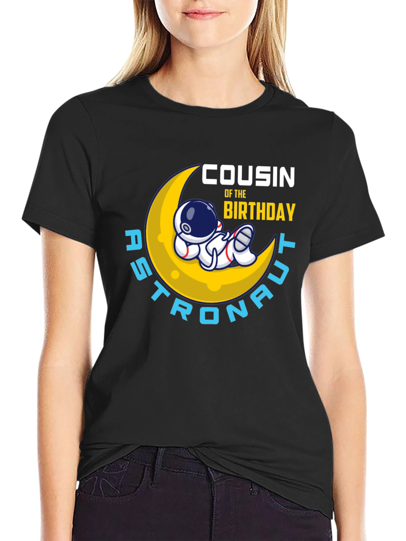 Cousin of the Birthday Astronaut T-Shirt
