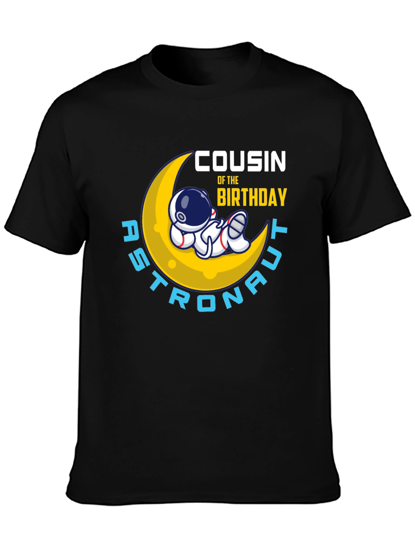 Cousin of the Birthday Astronaut T-Shirt