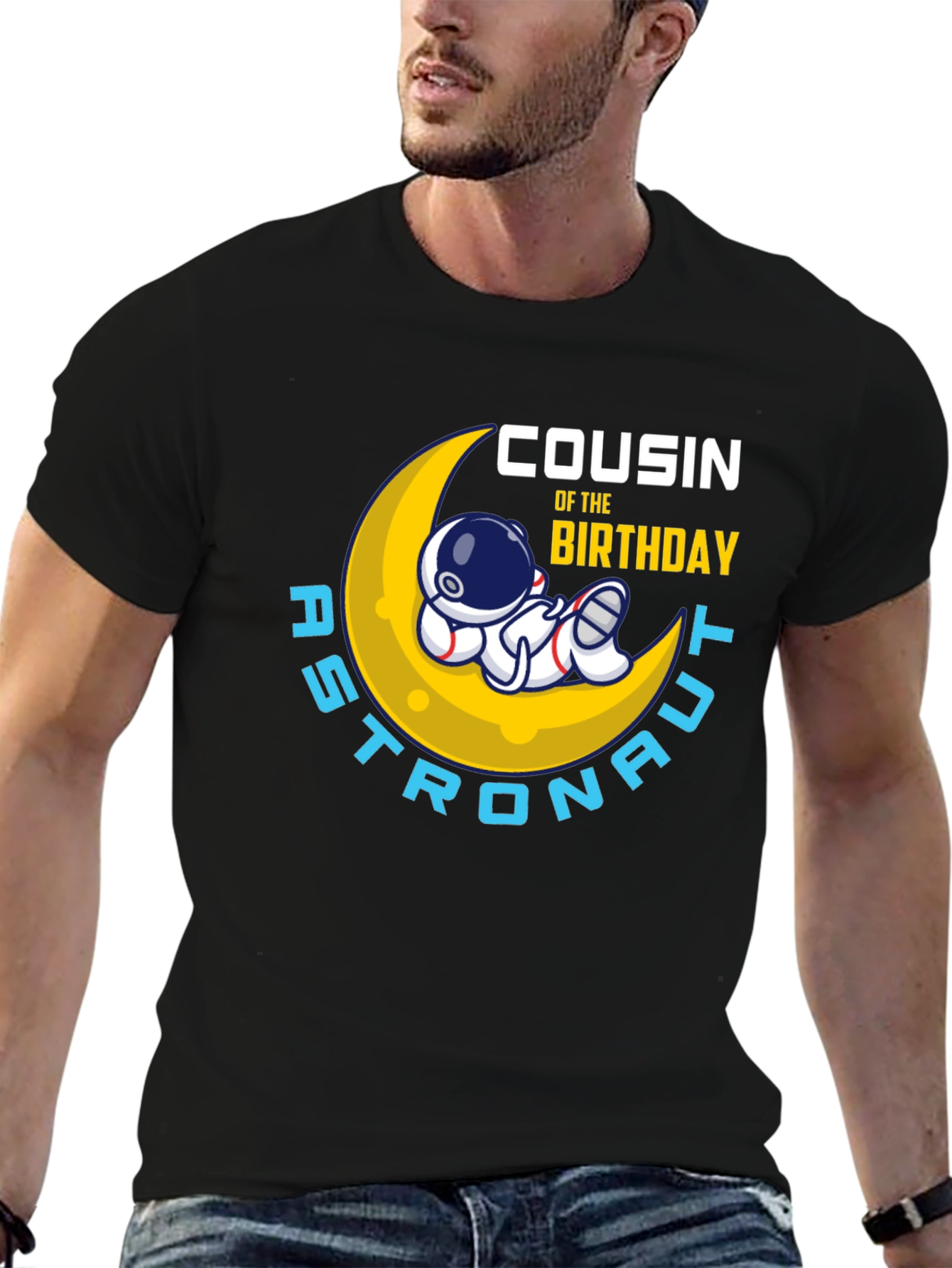 Cousin of the Birthday Astronaut T-Shirt