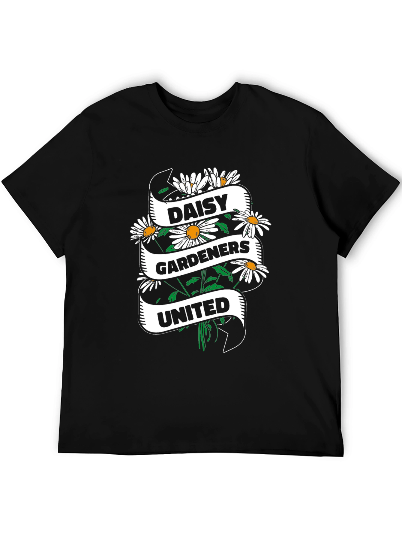 Daisy Gardeners United Black T-Shirt