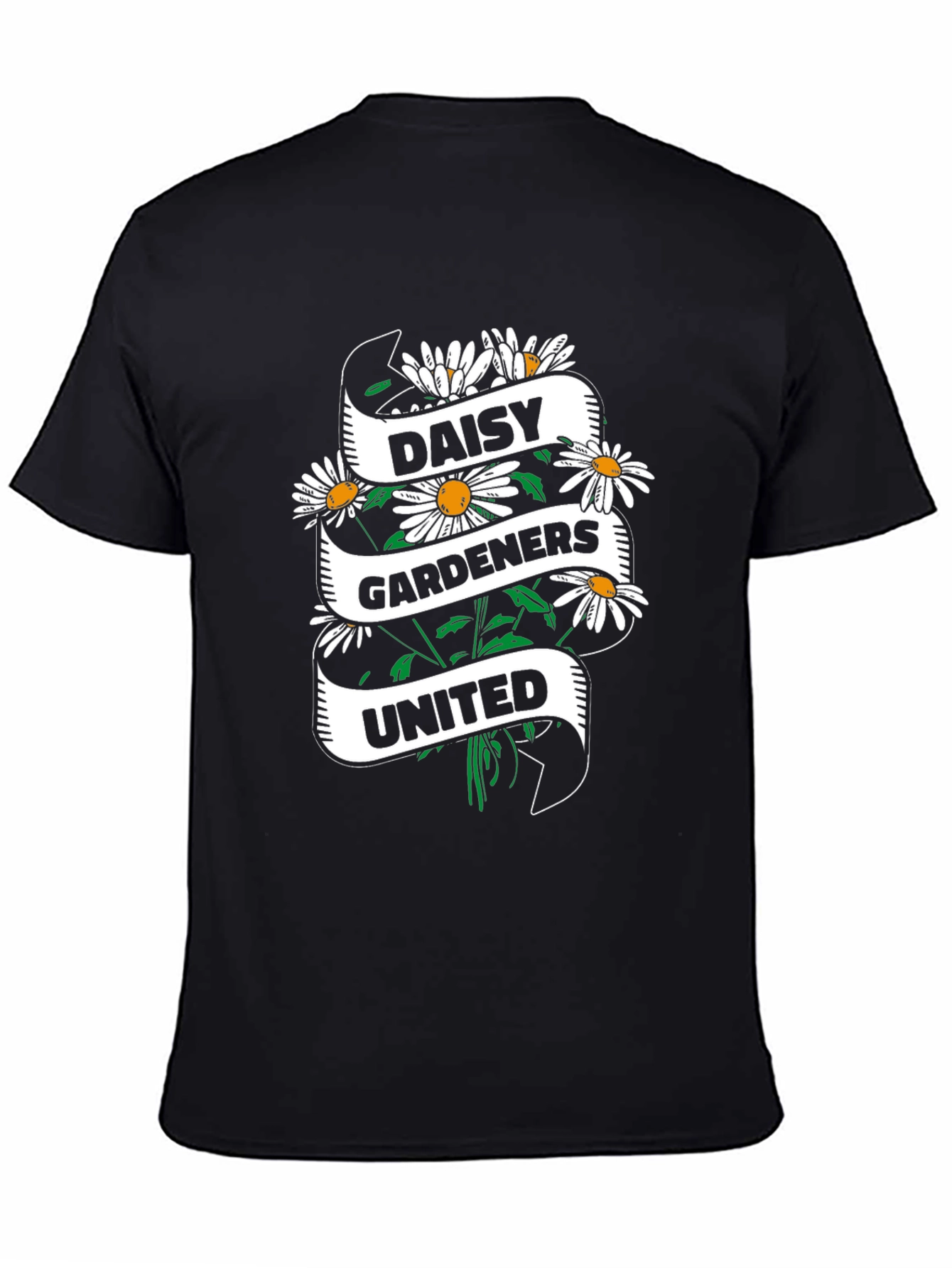 Daisy Gardeners United Black T-Shirt