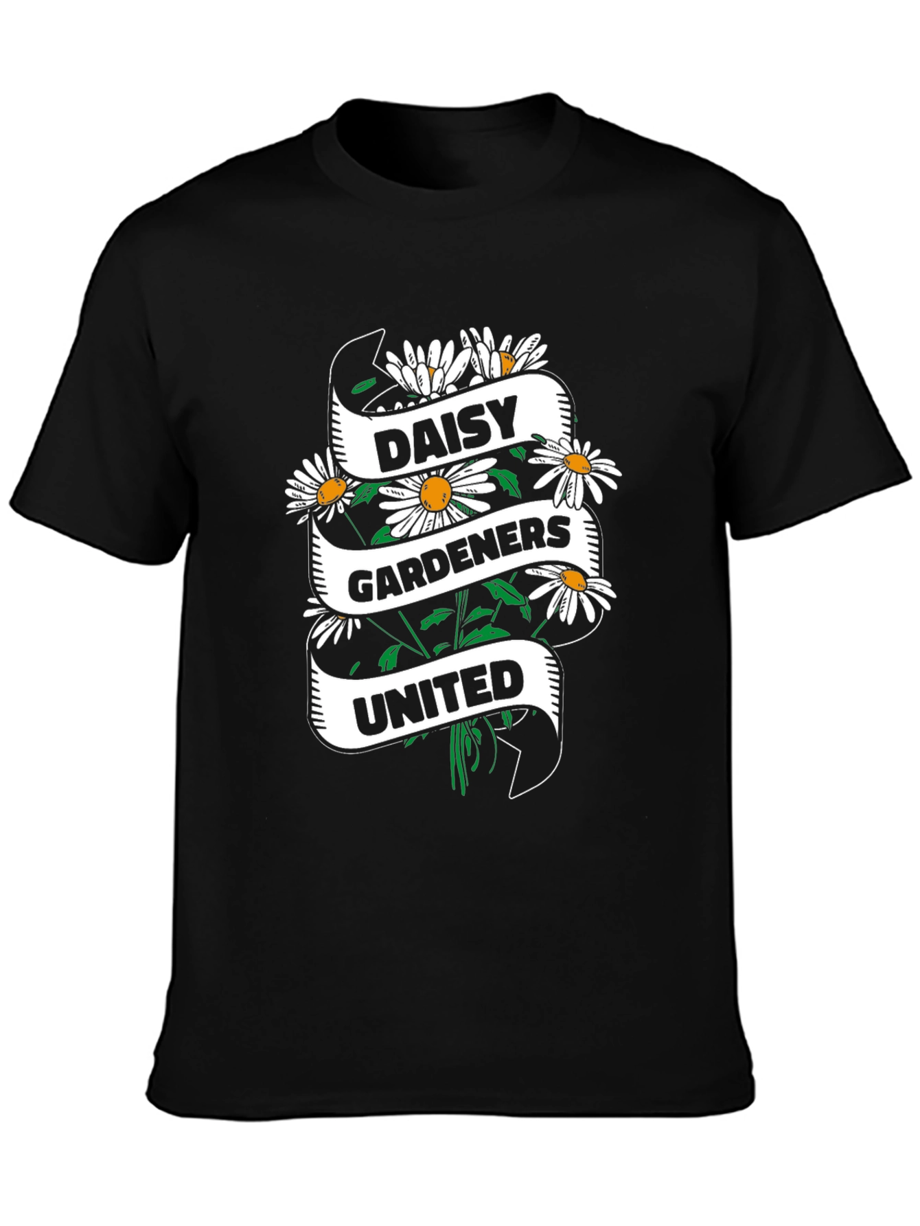 Daisy Gardeners United Black T-Shirt