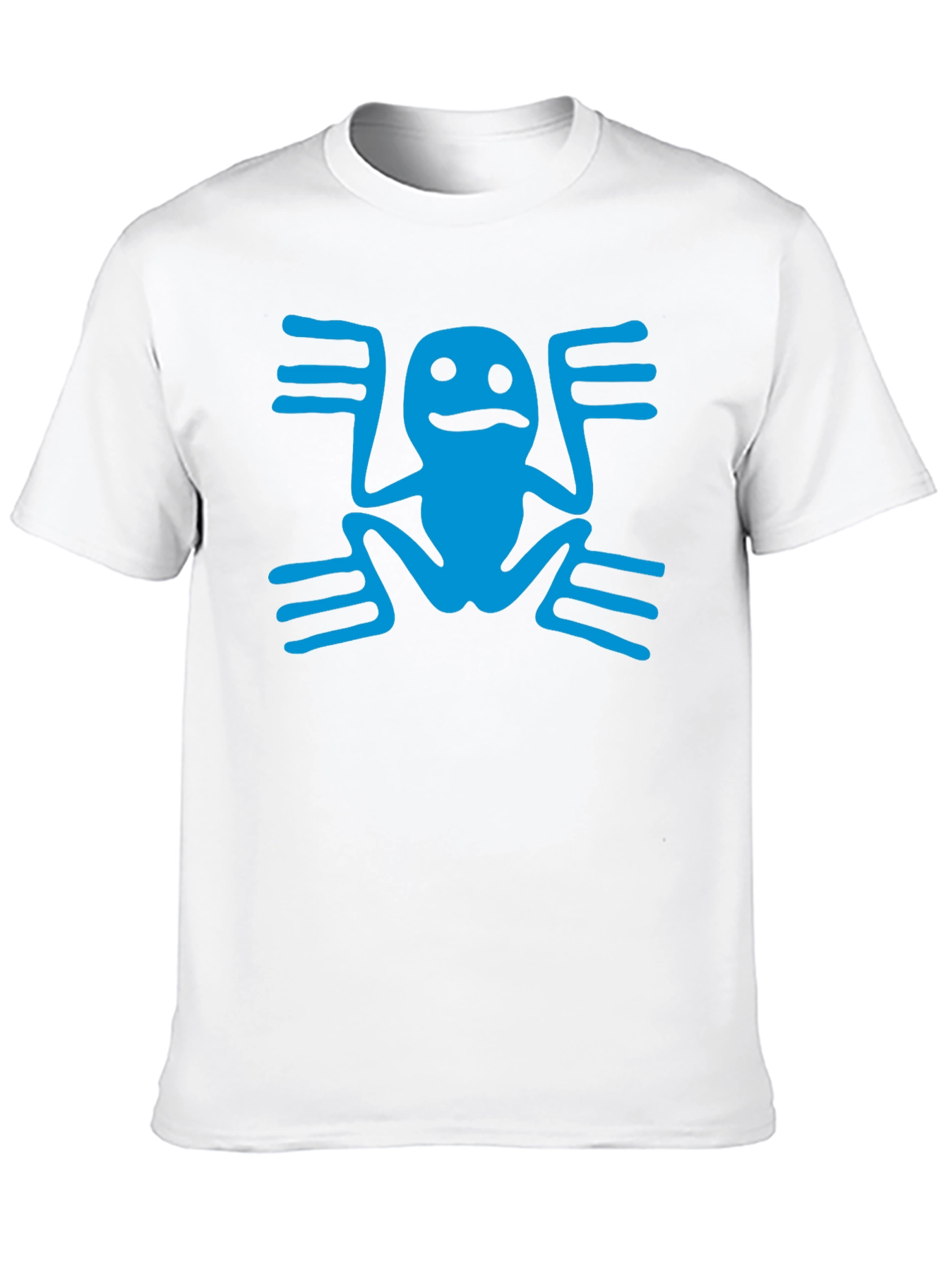 Aztec Frog Graphic T-Shirt - Black