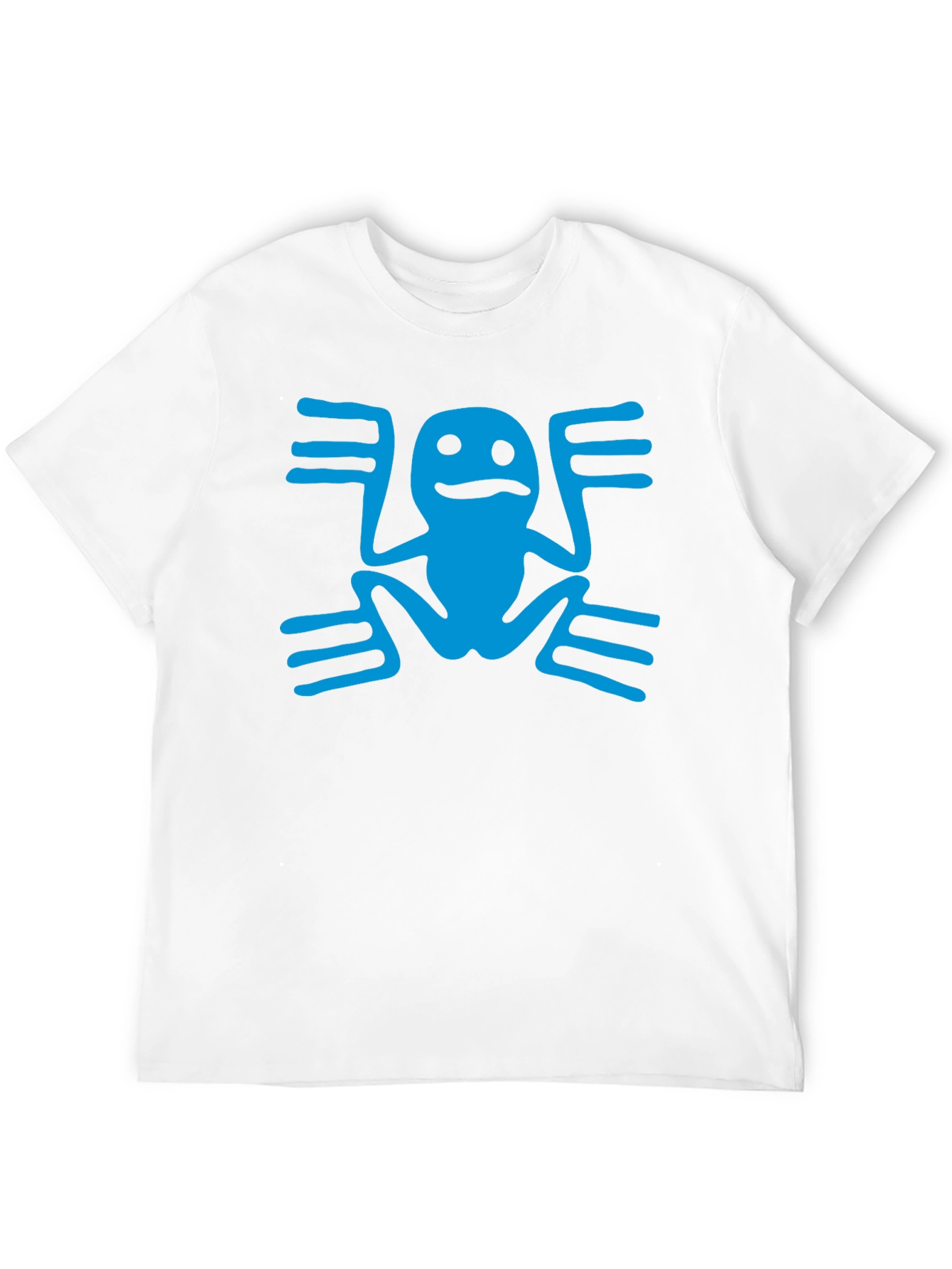 Aztec Frog Graphic T-Shirt - Black