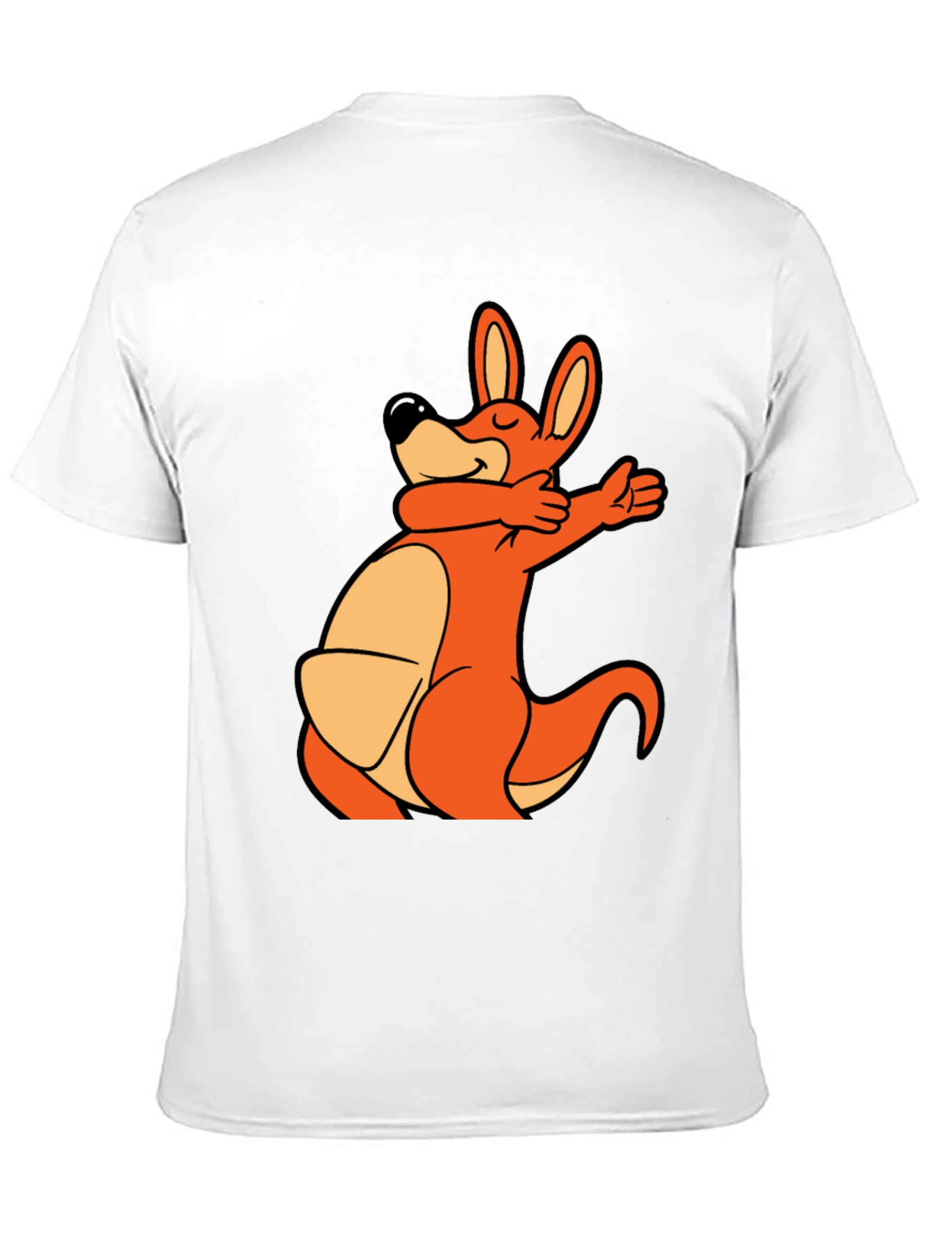 Dabbing Kangaroo Black T-Shirt