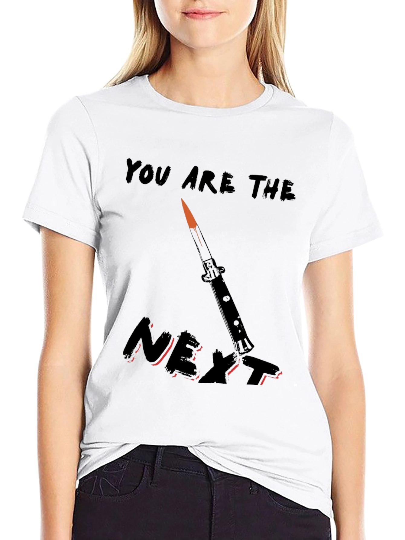 You Are The Next Knife Graphic Tee