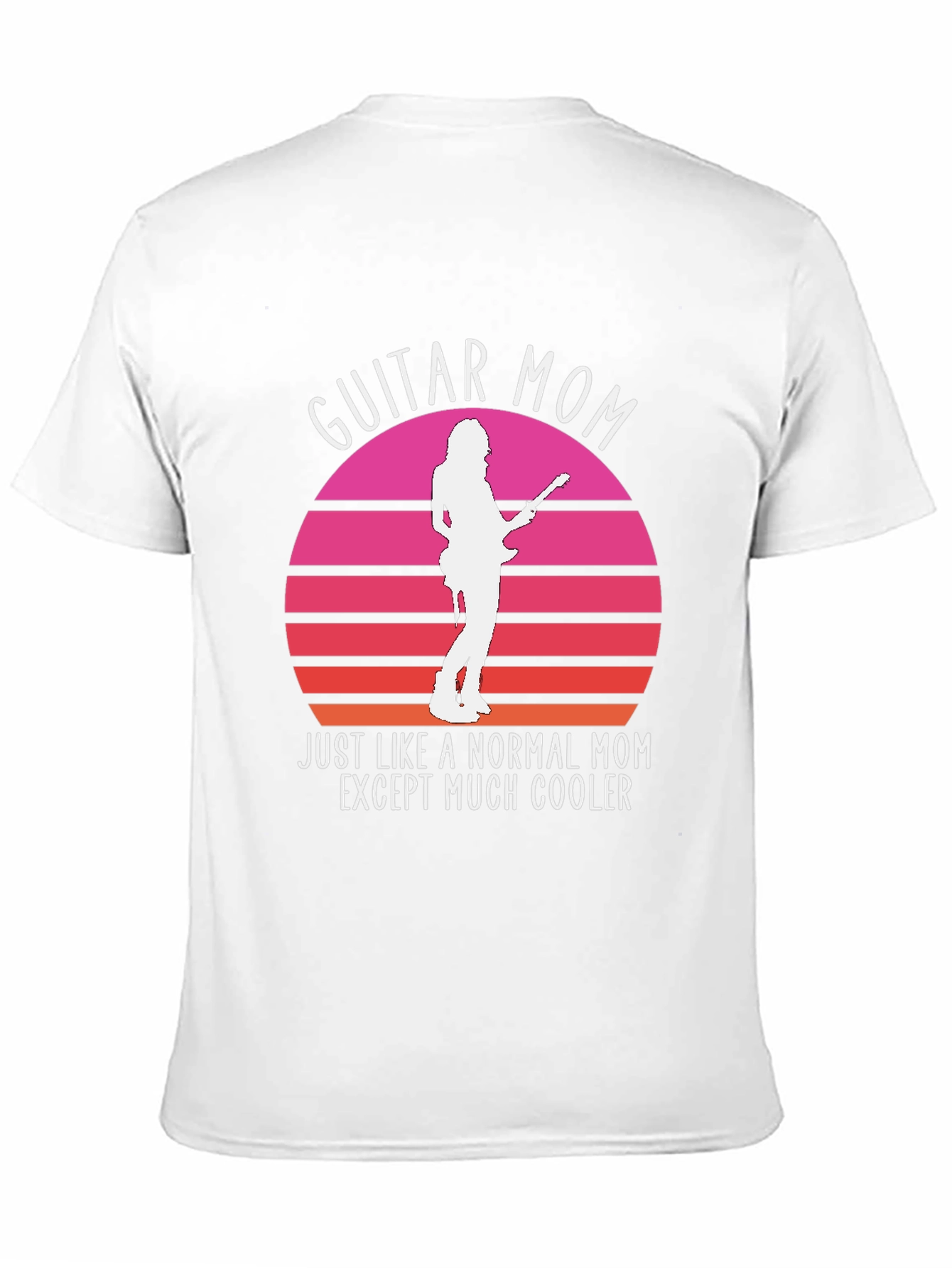 Guitar Mom T-Shirt - Cool Mom Graphic Tee