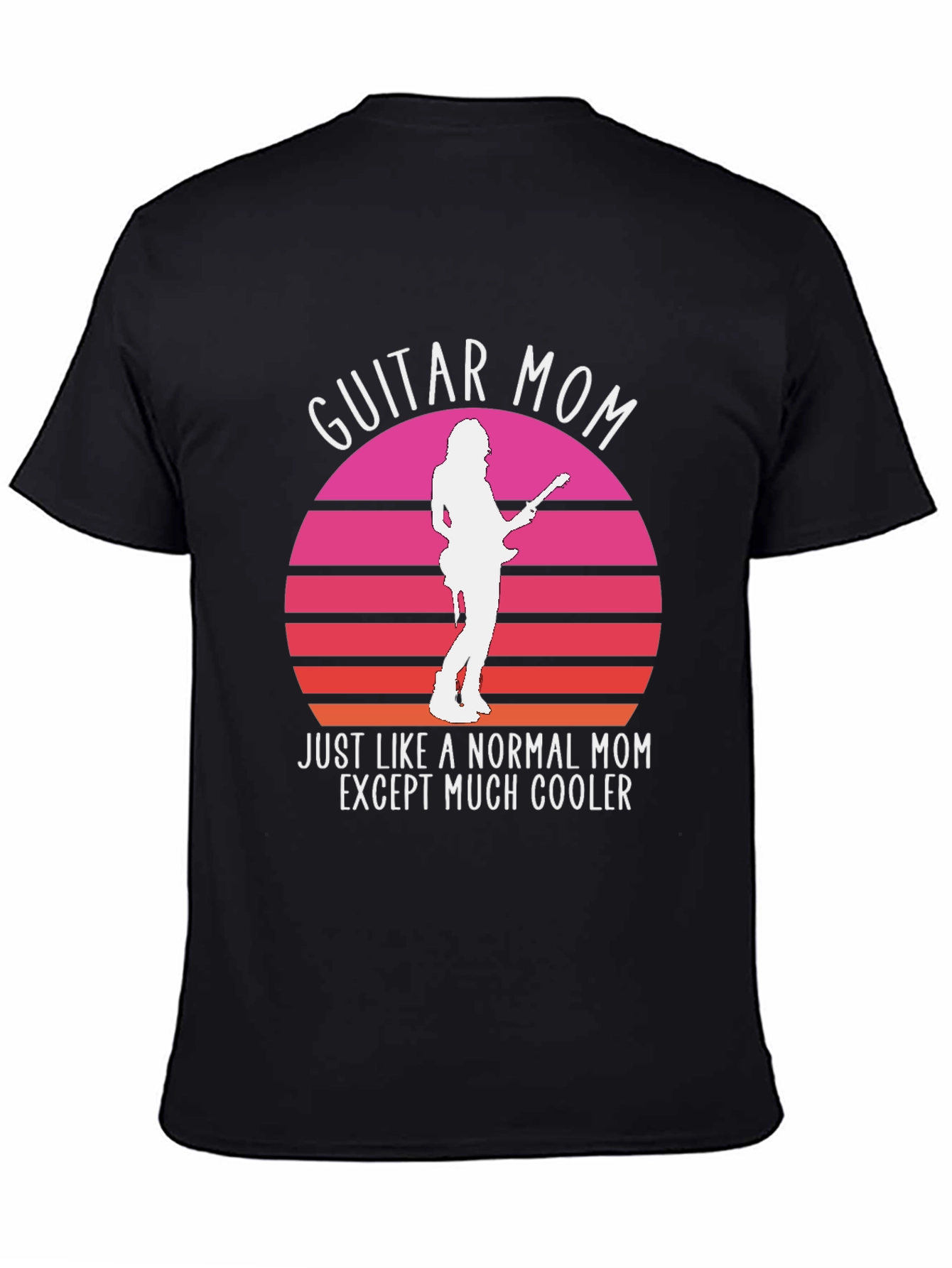 Guitar Mom T-Shirt - Cool Mom Graphic Tee