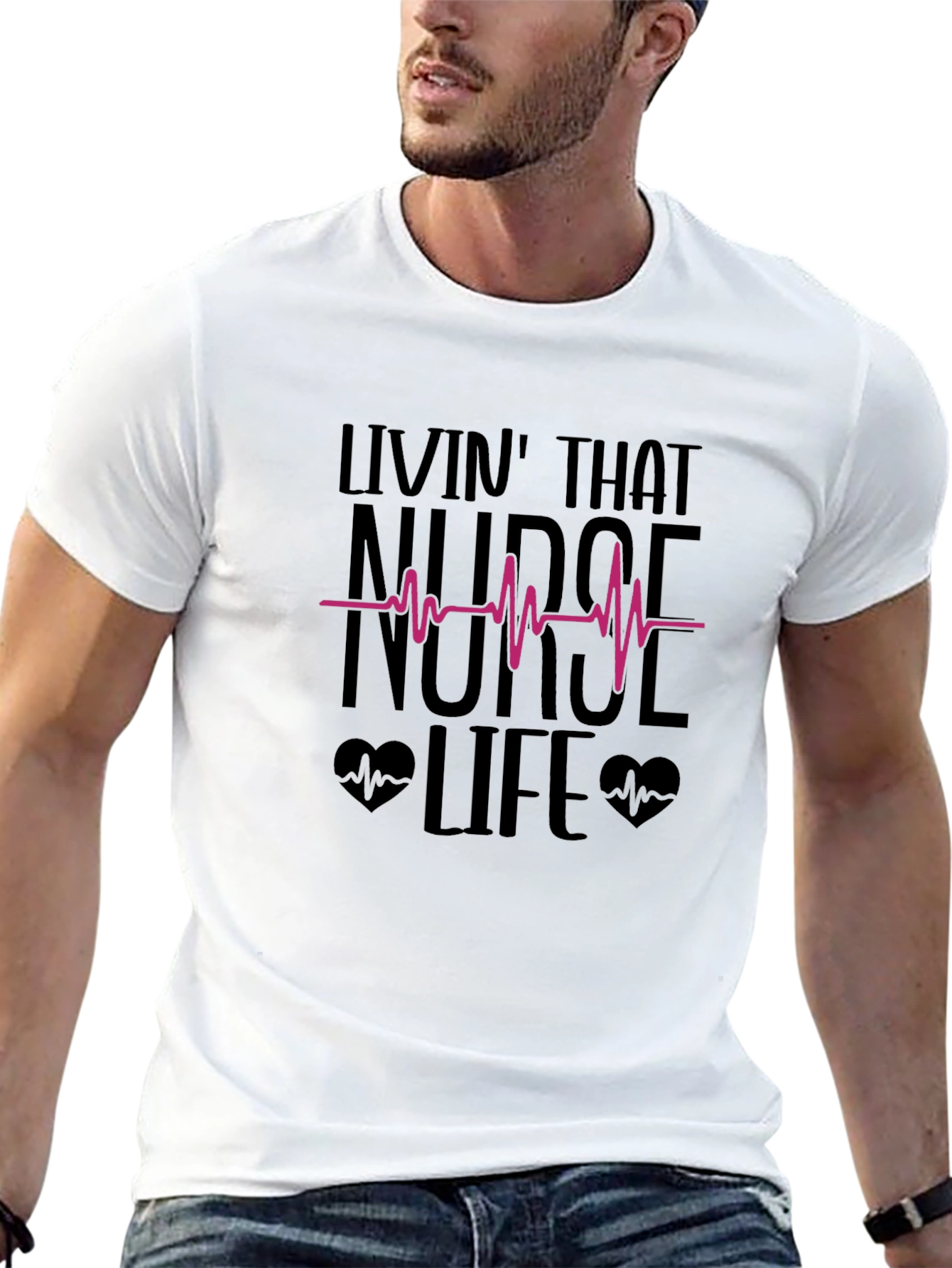 Nurse Life T-Shirt - Black