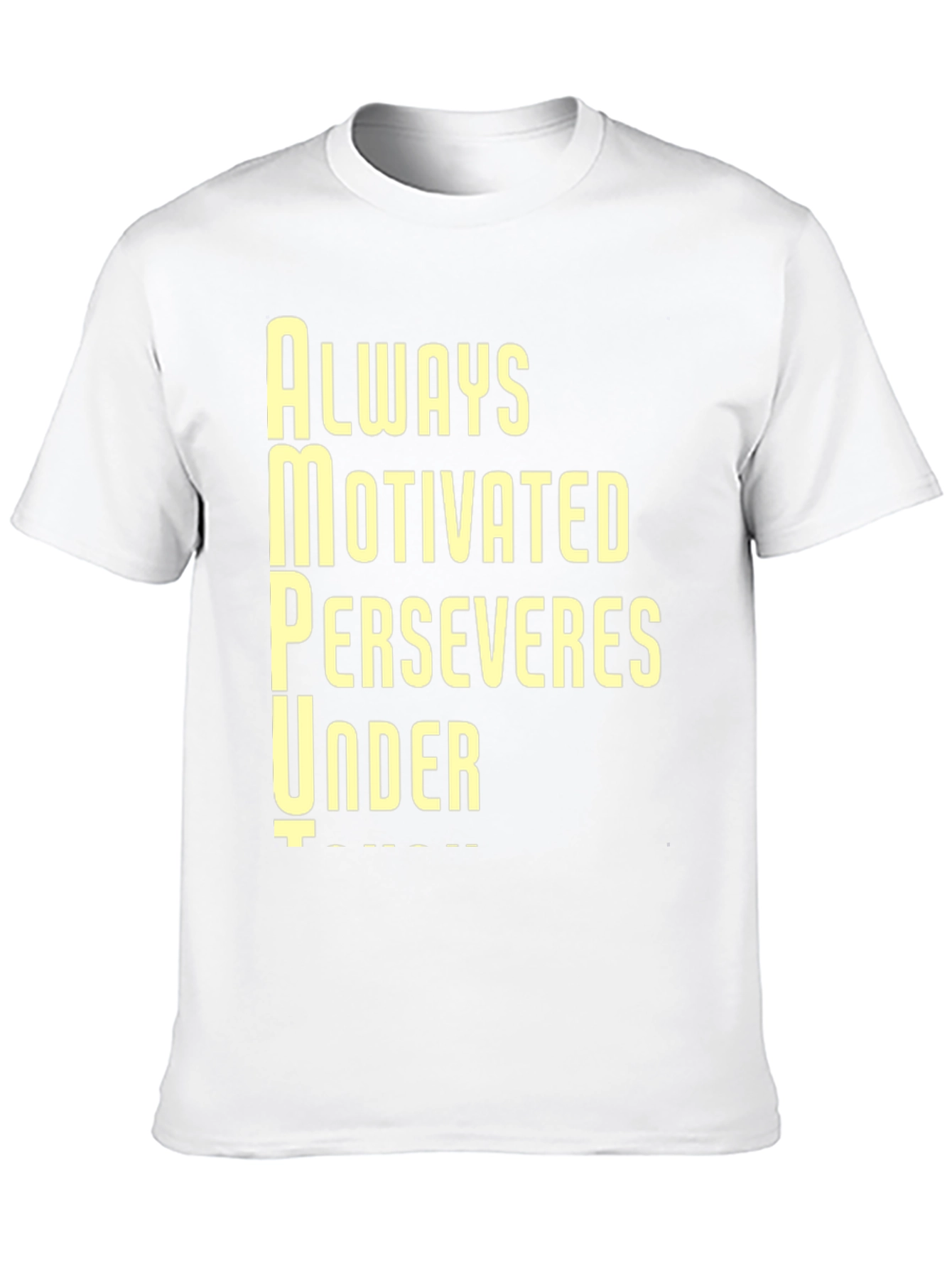 Motivational AMPU Black T-Shirt