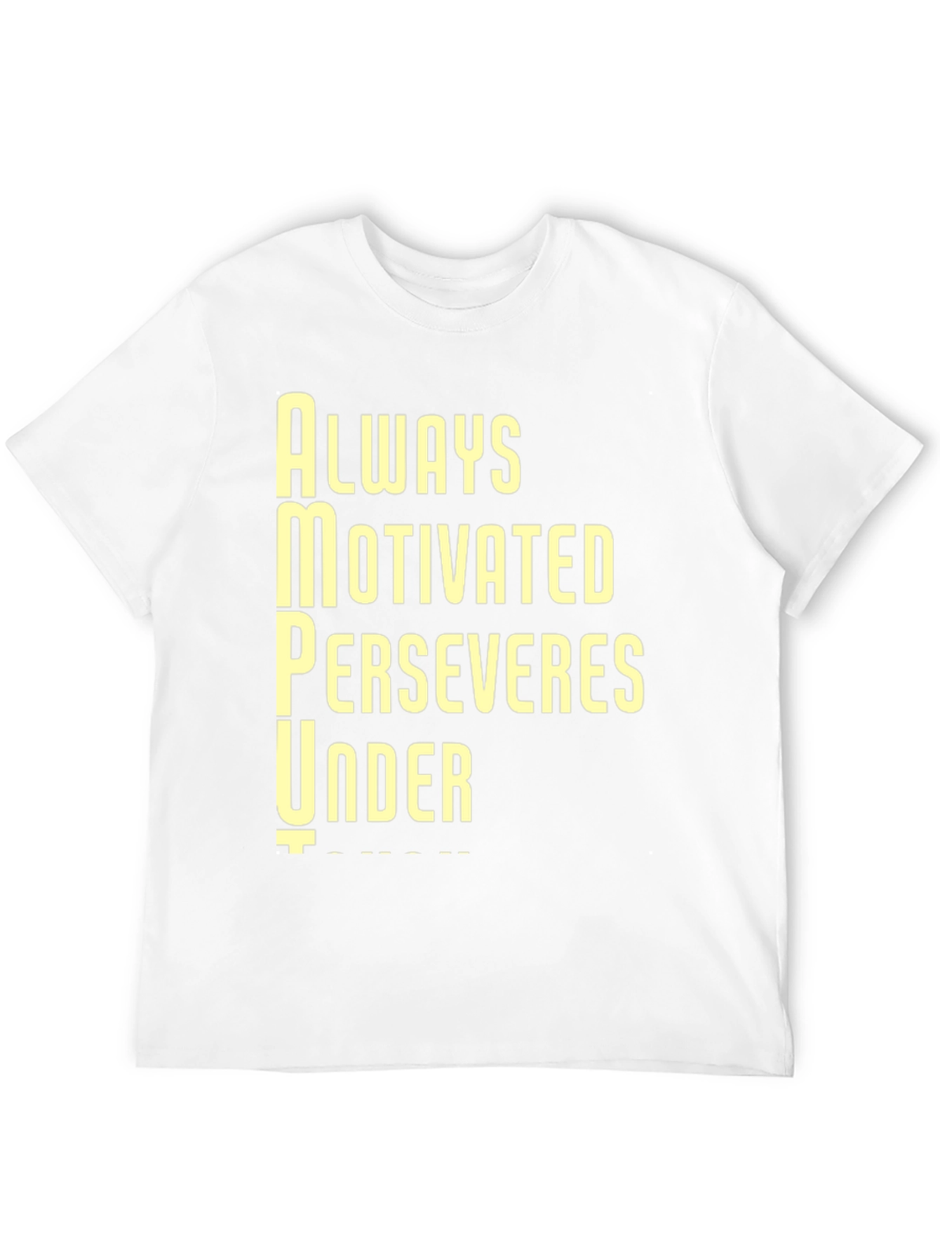 Motivational AMPU Black T-Shirt