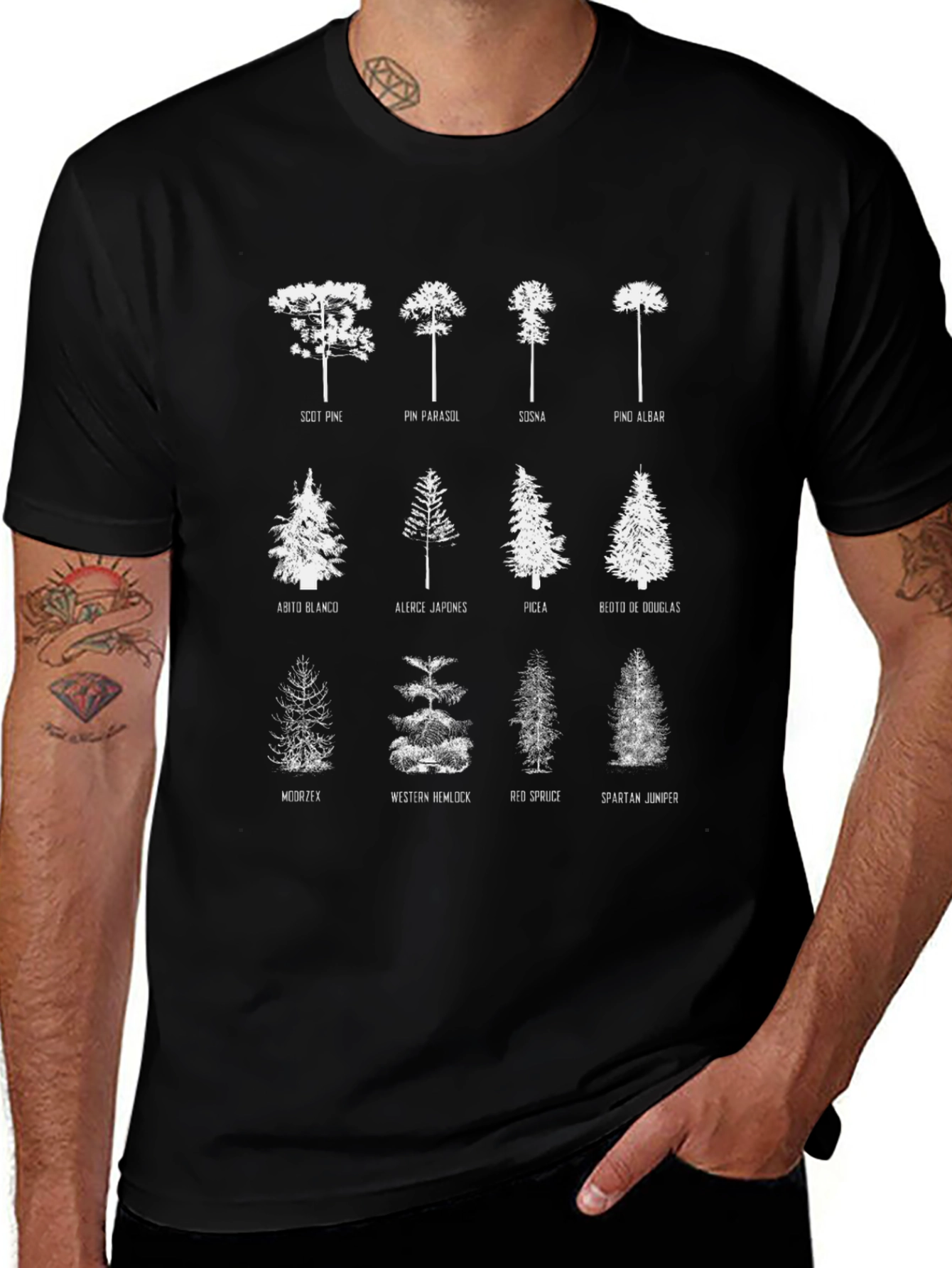 Botanical Trees Graphic Tee