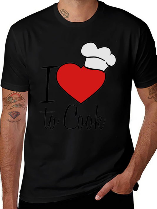 I Heart to Cook T-Shirt - Chefs Love