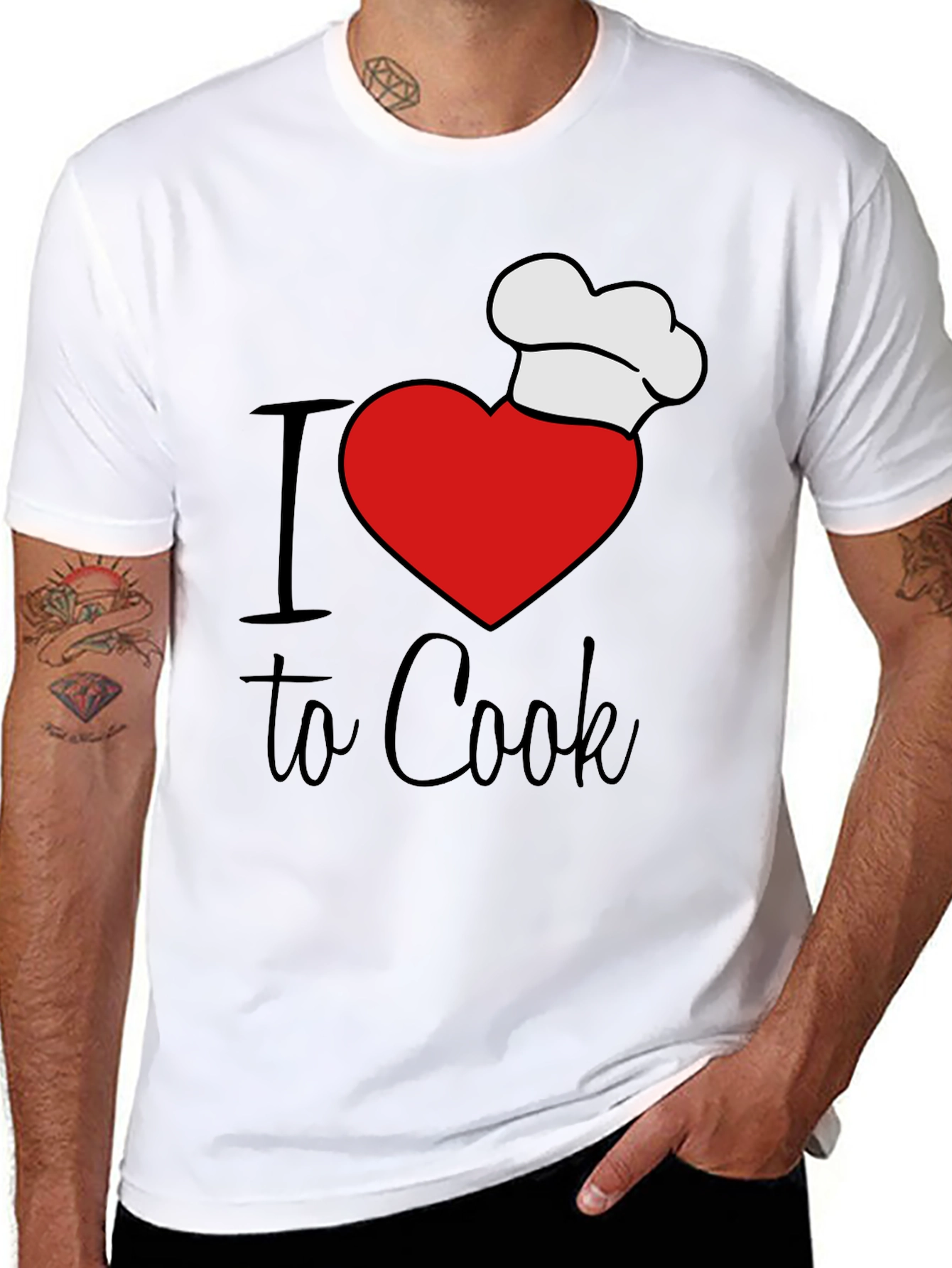 I Heart to Cook T-Shirt - Chefs Love