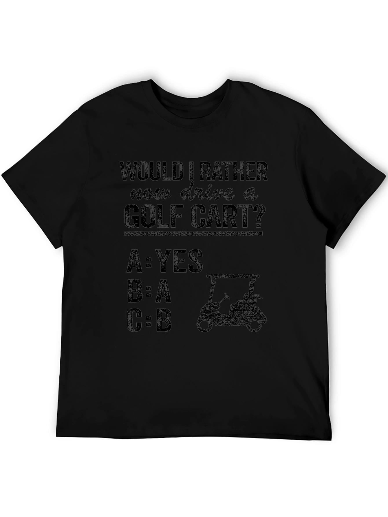 Golf Cart Humor T-Shirt