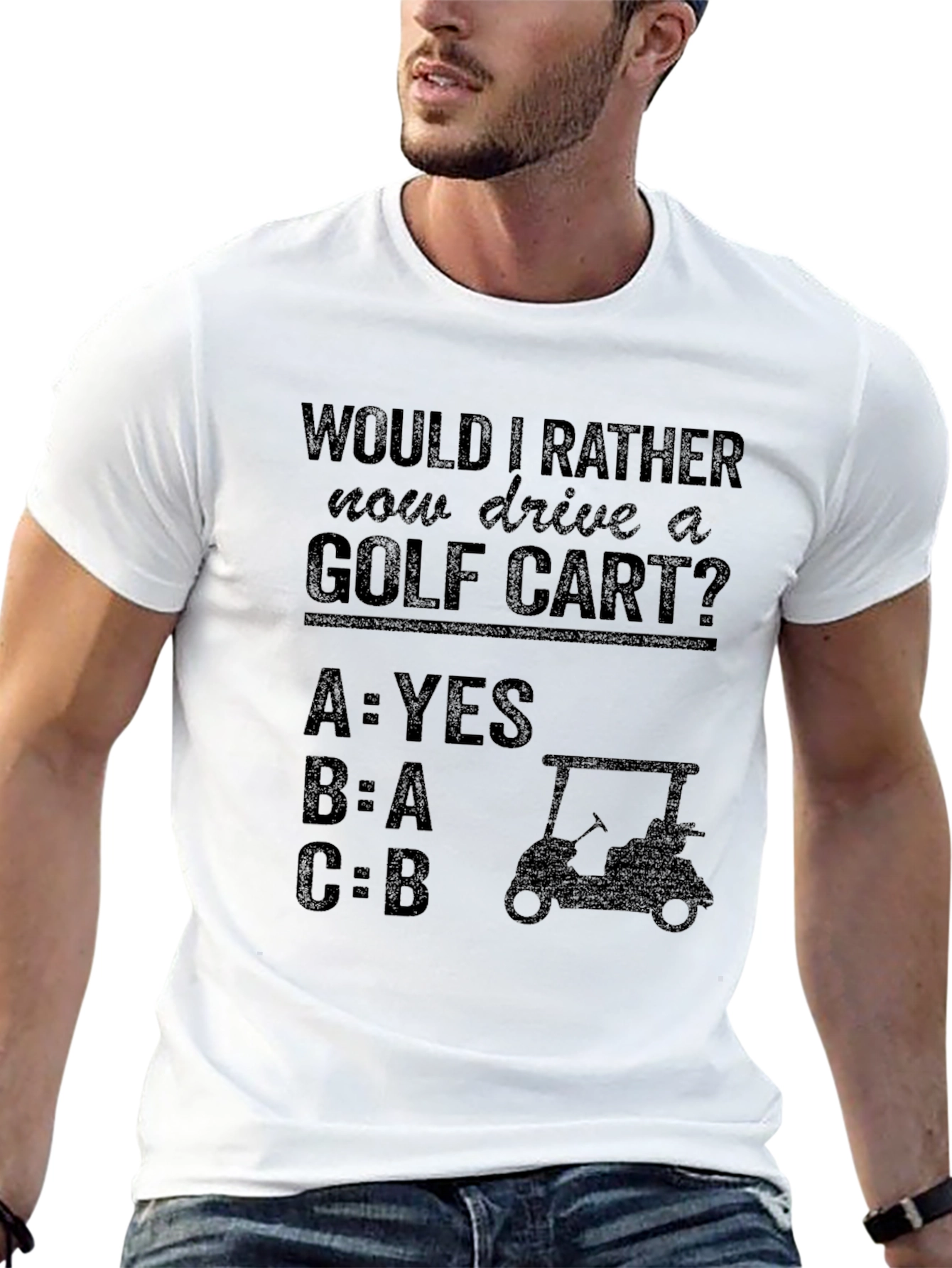Golf Cart Humor T-Shirt