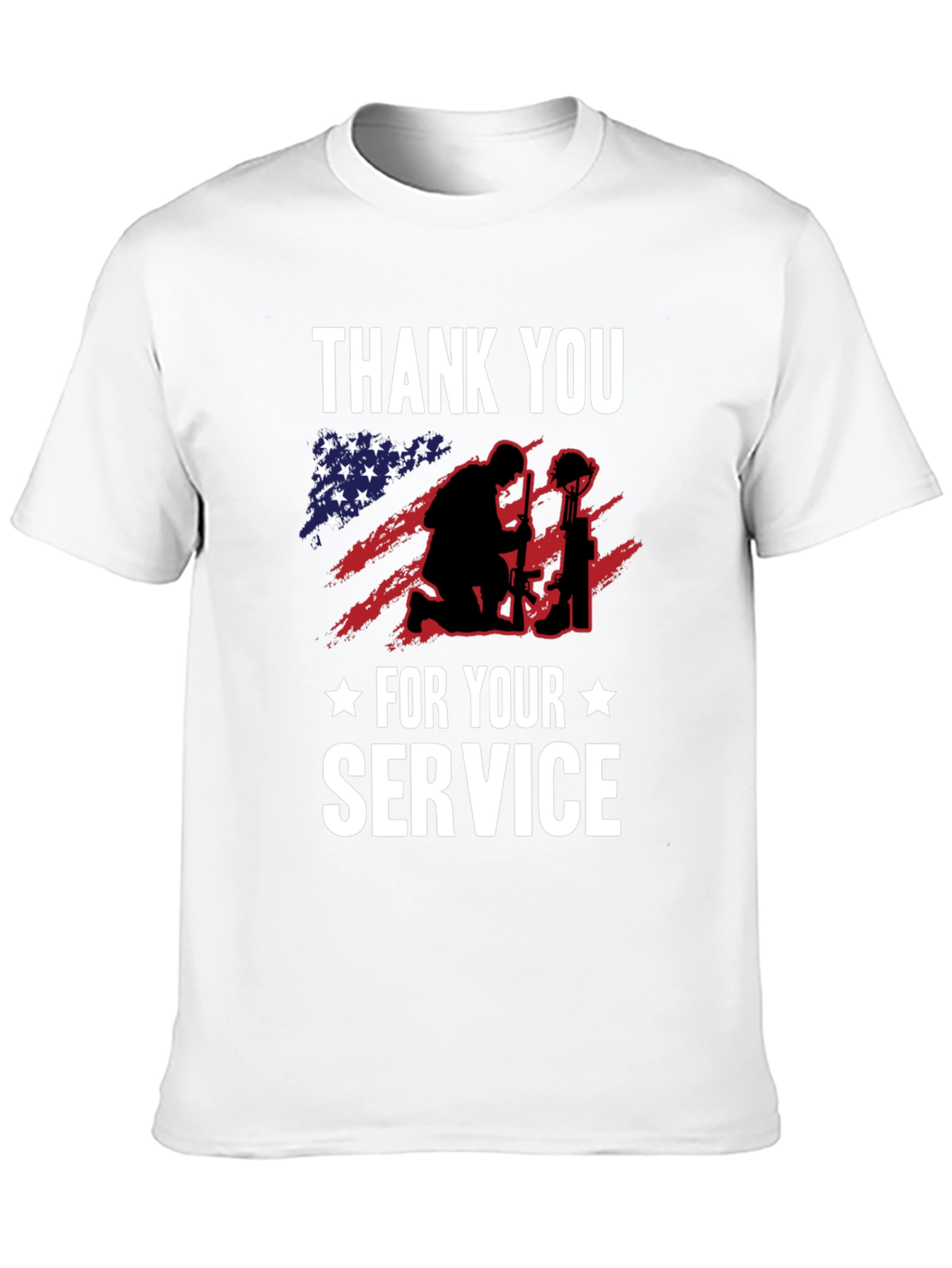 Thank You For Your Service Graphic Tee