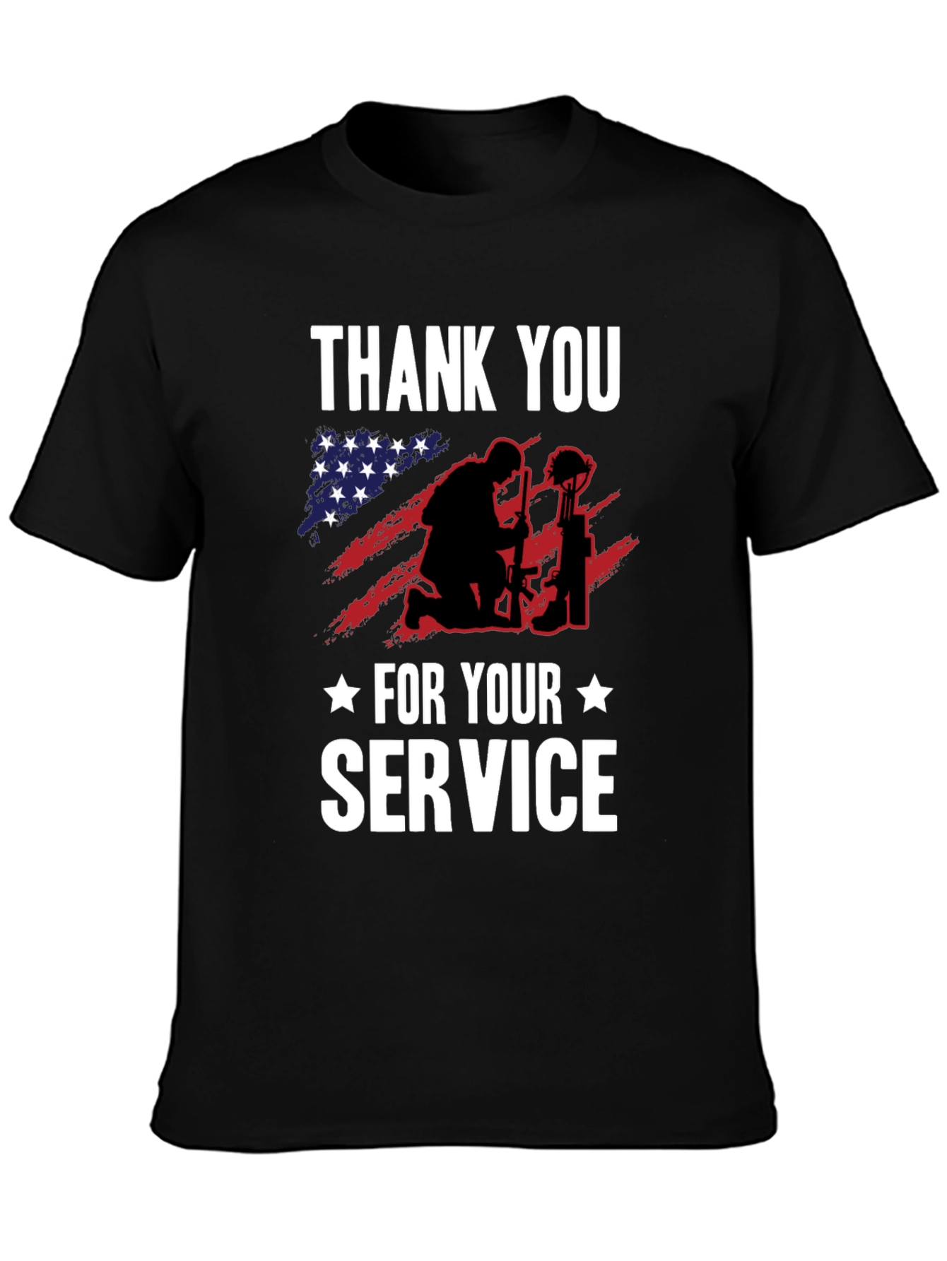 Thank You For Your Service Graphic Tee