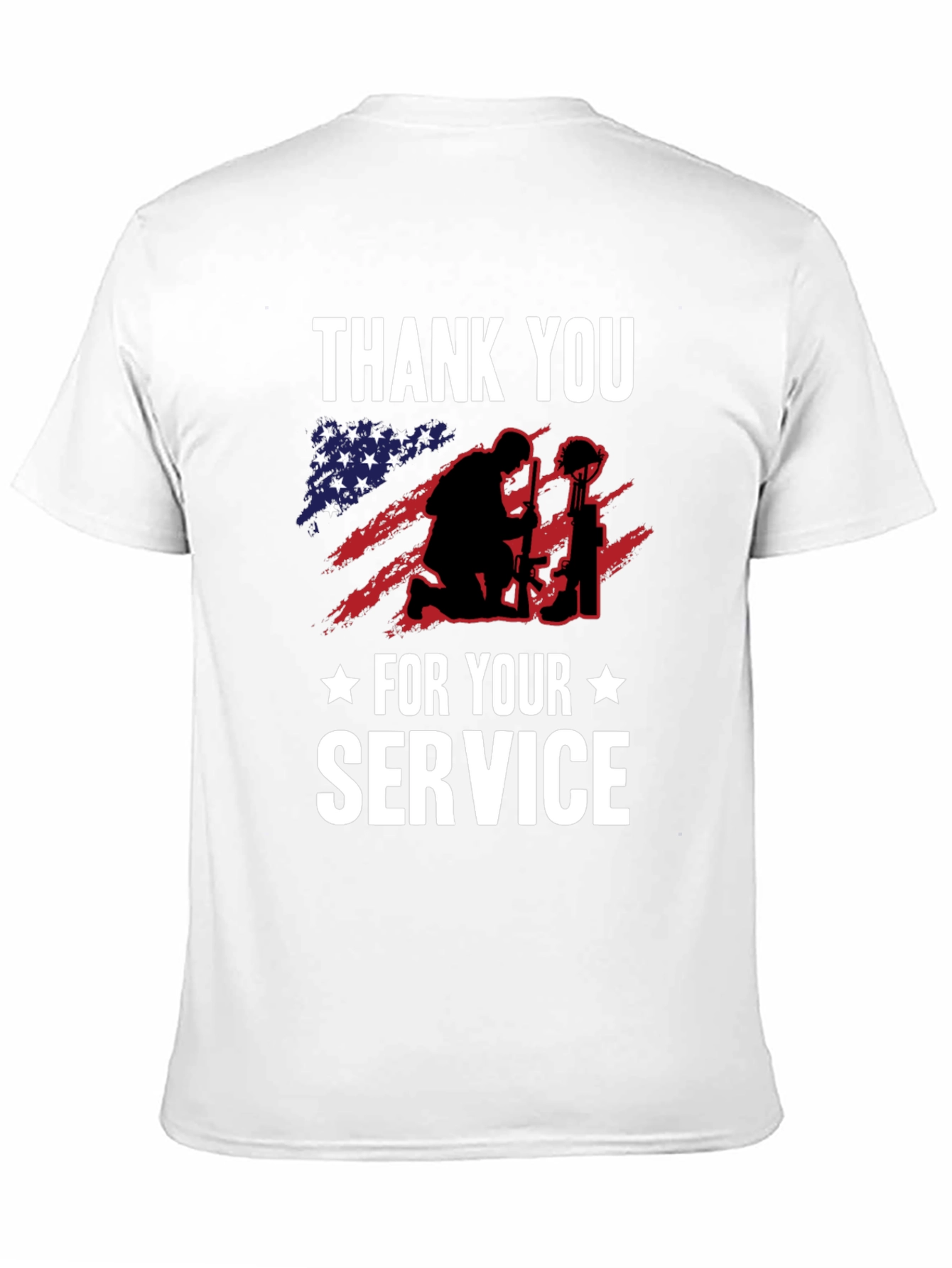 Thank You For Your Service Graphic Tee