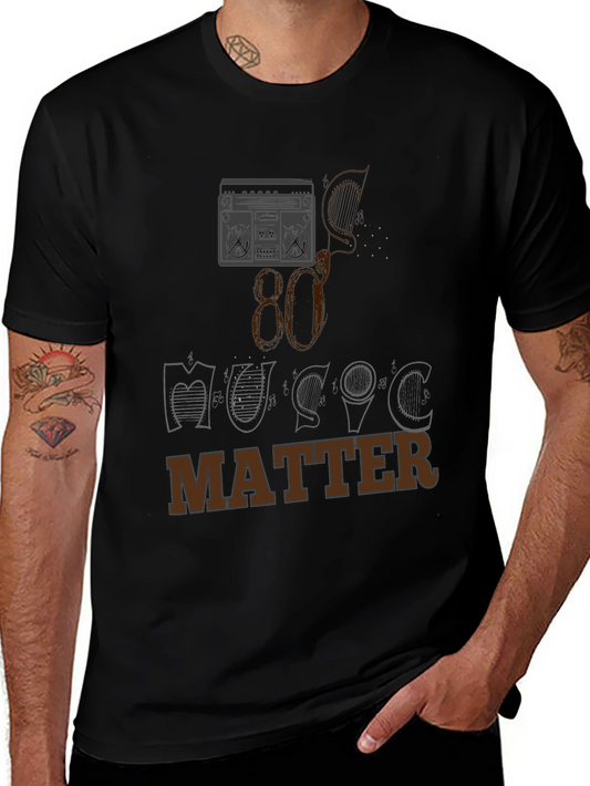 Retro Music T-Shirt - 80s Vibes