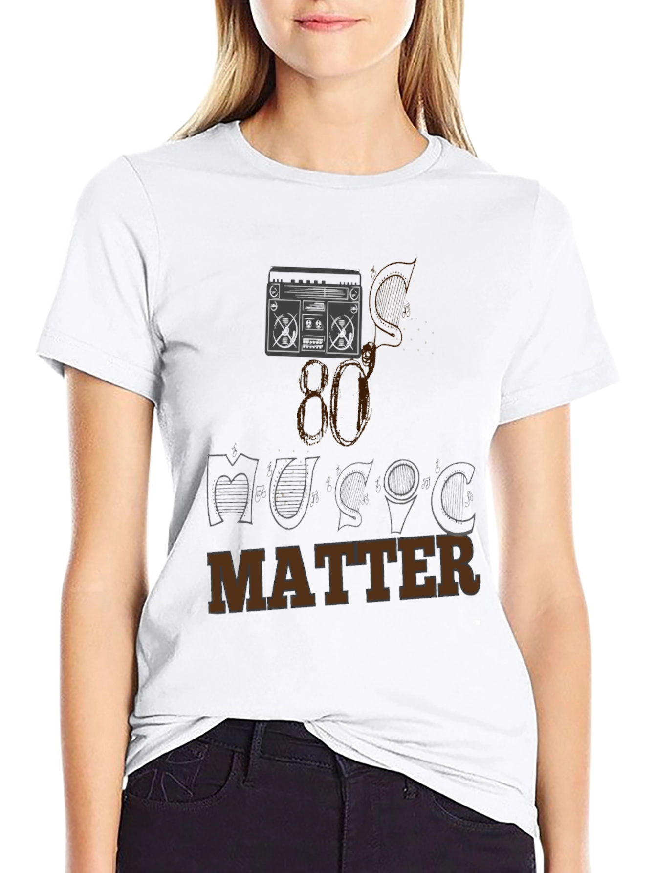 Retro Music T-Shirt - 80s Vibes