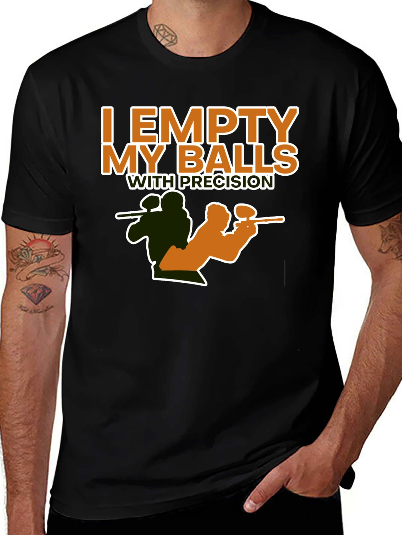 I Empty My Balls with Precision T-Shirt