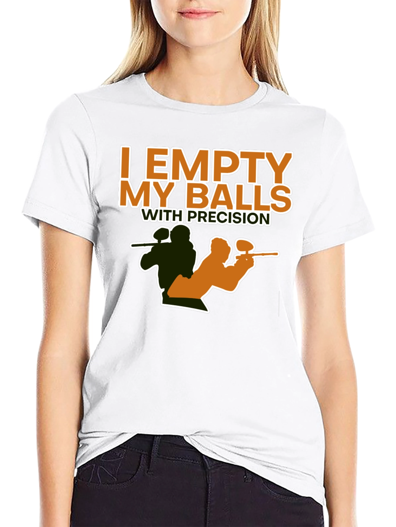 I Empty My Balls with Precision T-Shirt