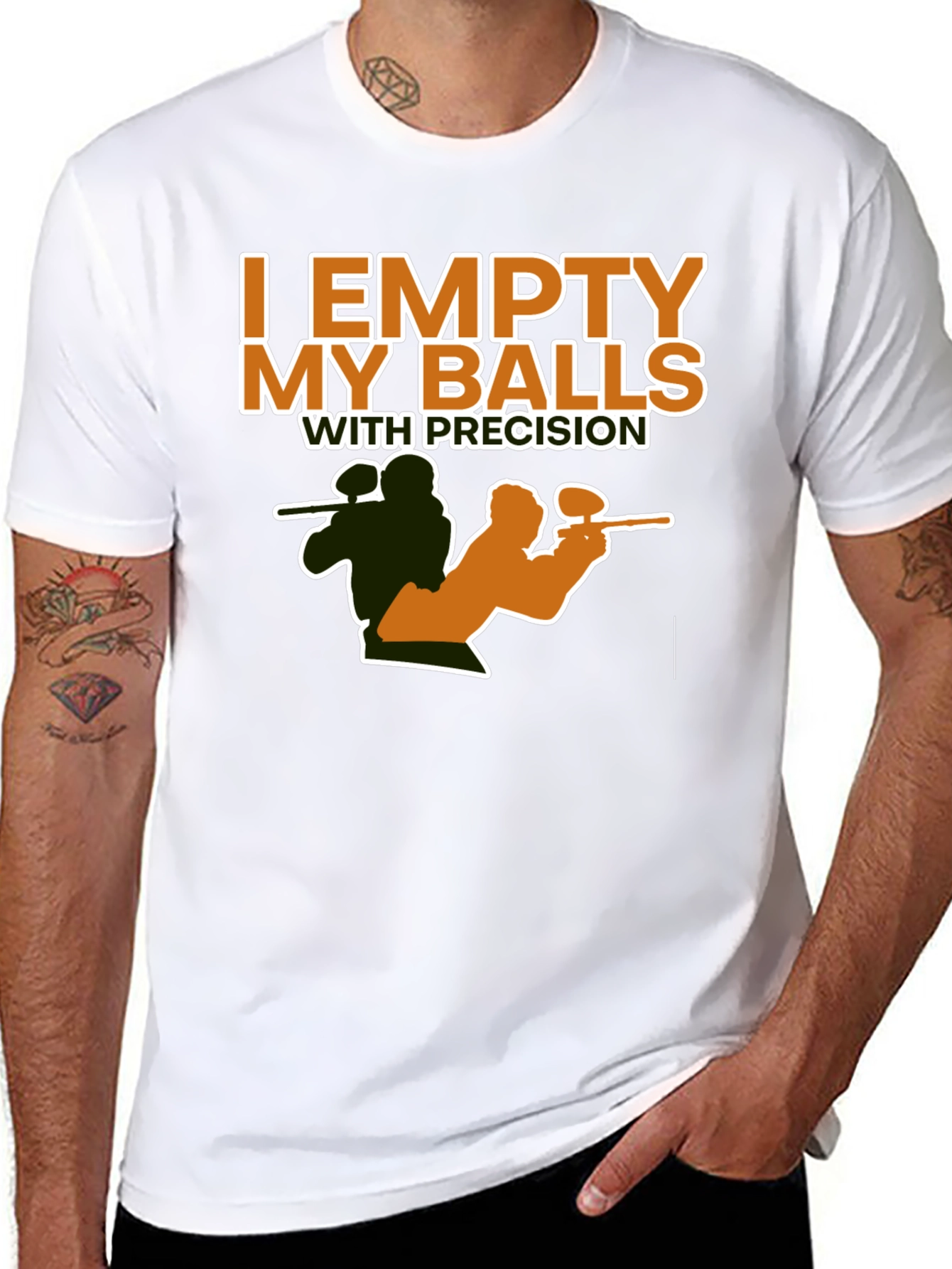 I Empty My Balls with Precision T-Shirt