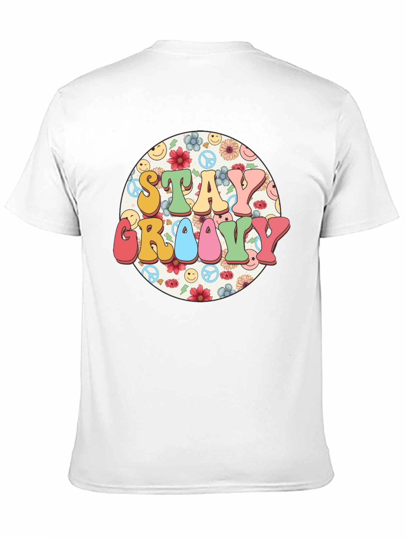 Stay Groovy Retro Graphic Tee