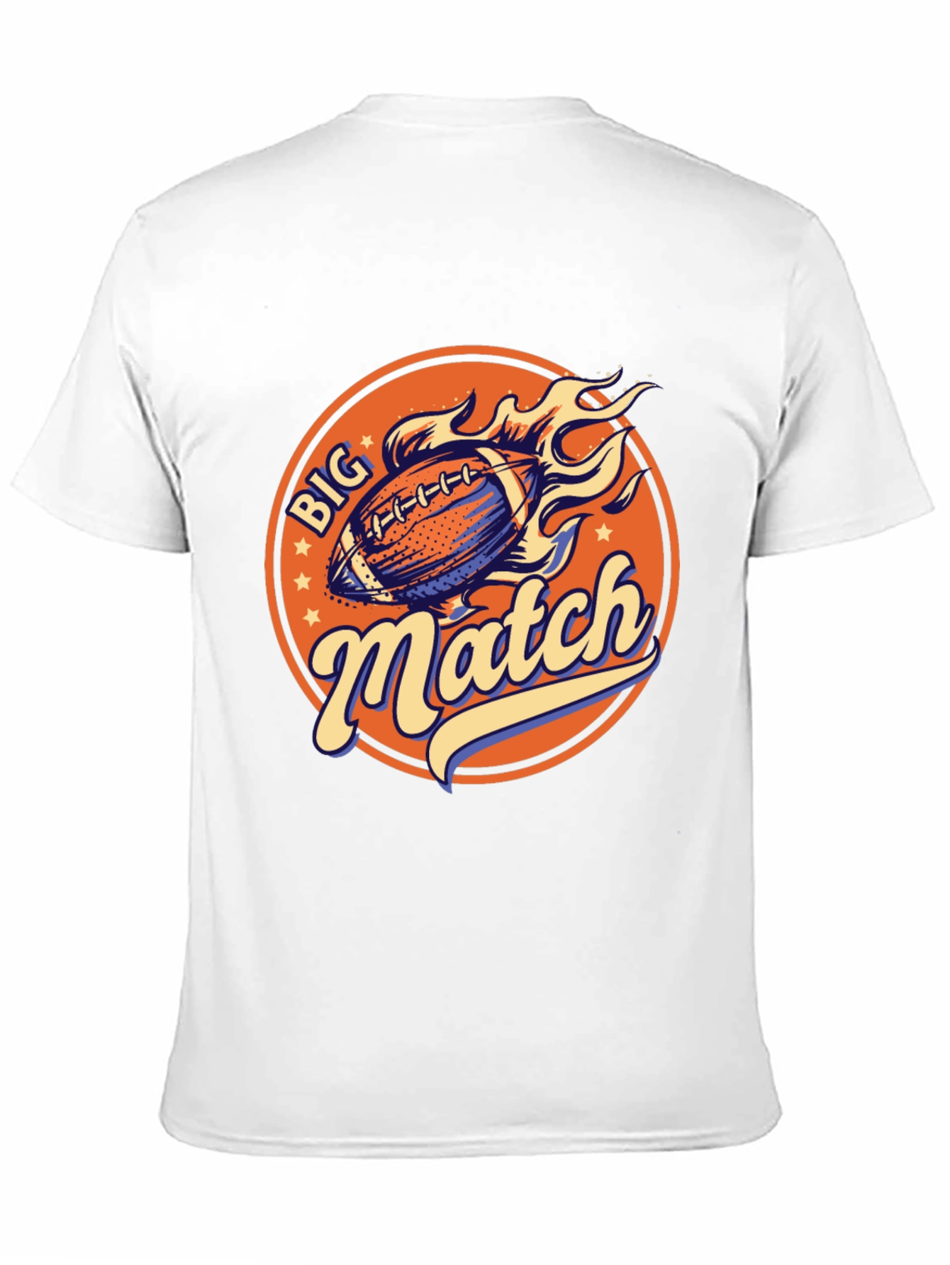 Big Match Football Graphic Tee