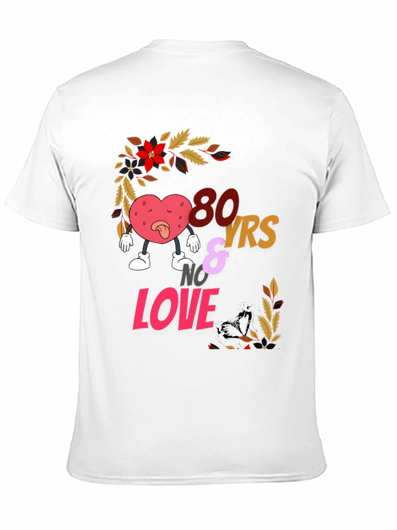 80 Yrs of Love Tee - Anniversary Gift