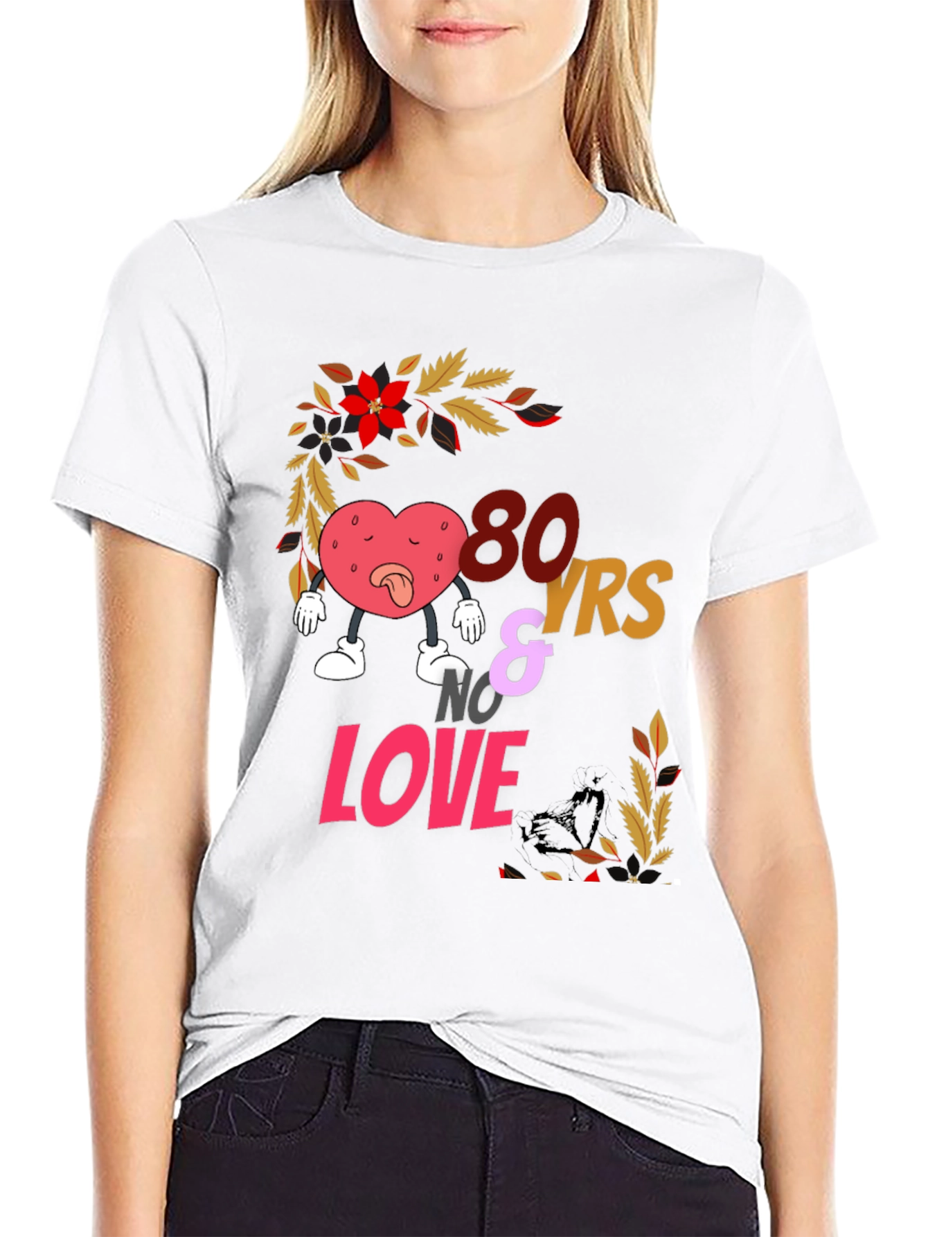 80 Yrs of Love Tee - Anniversary Gift