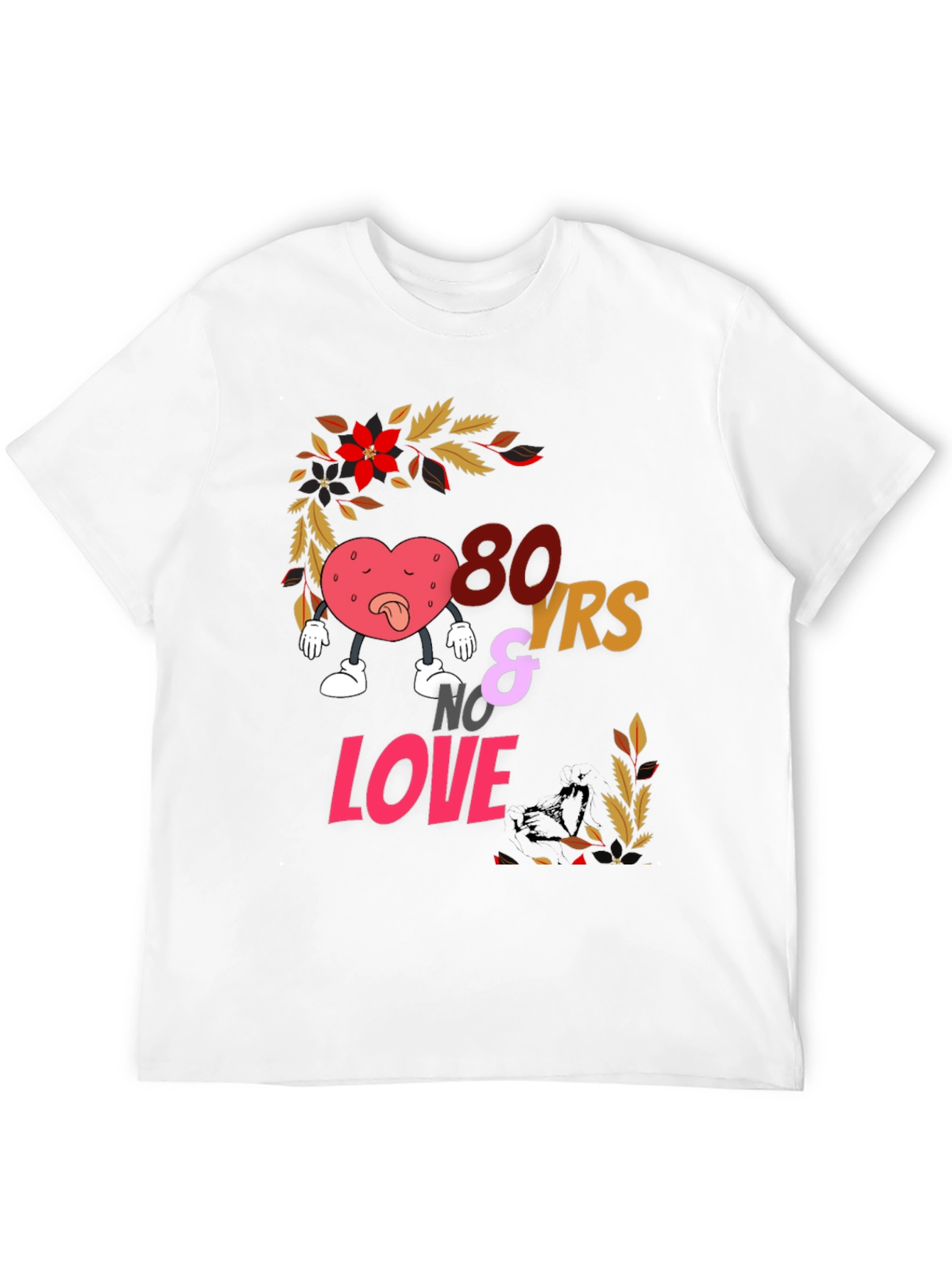 80 Yrs of Love Tee - Anniversary Gift