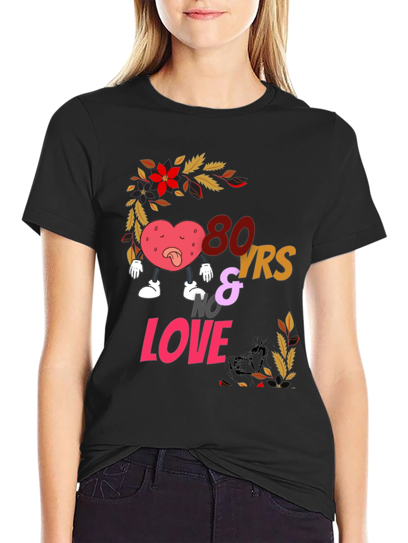 80 Yrs of Love Tee - Anniversary Gift