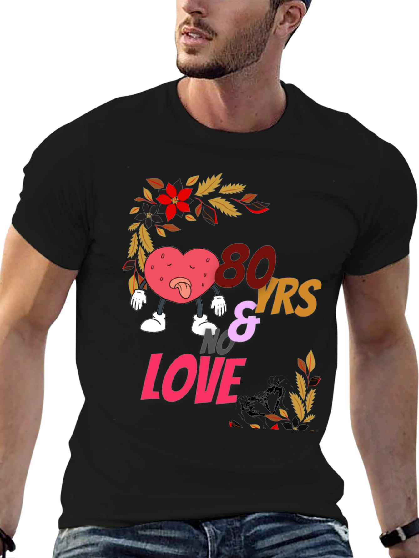 80 Yrs of Love Tee - Anniversary Gift