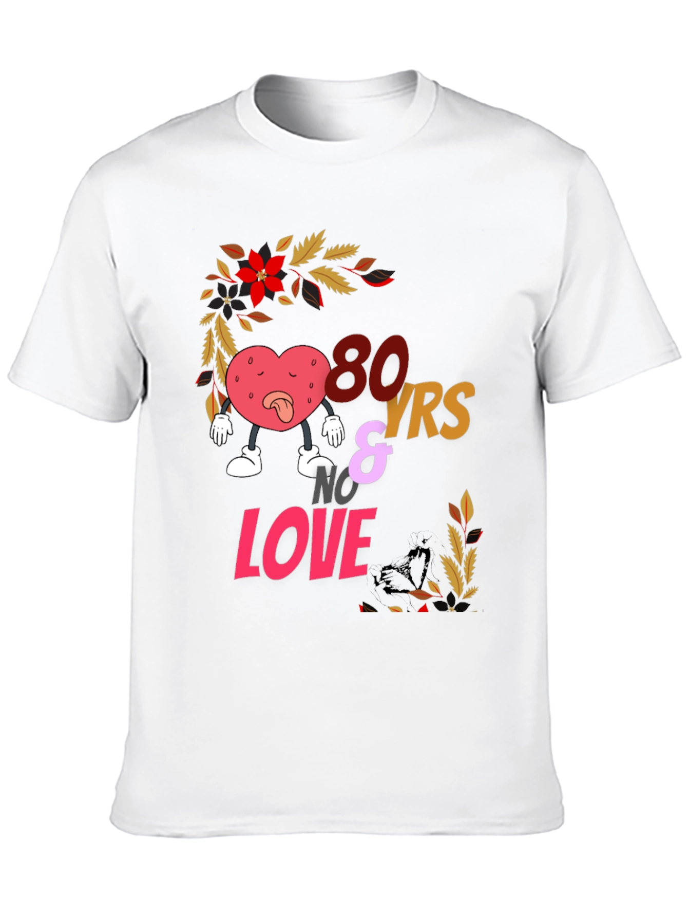 80 Yrs of Love Tee - Anniversary Gift