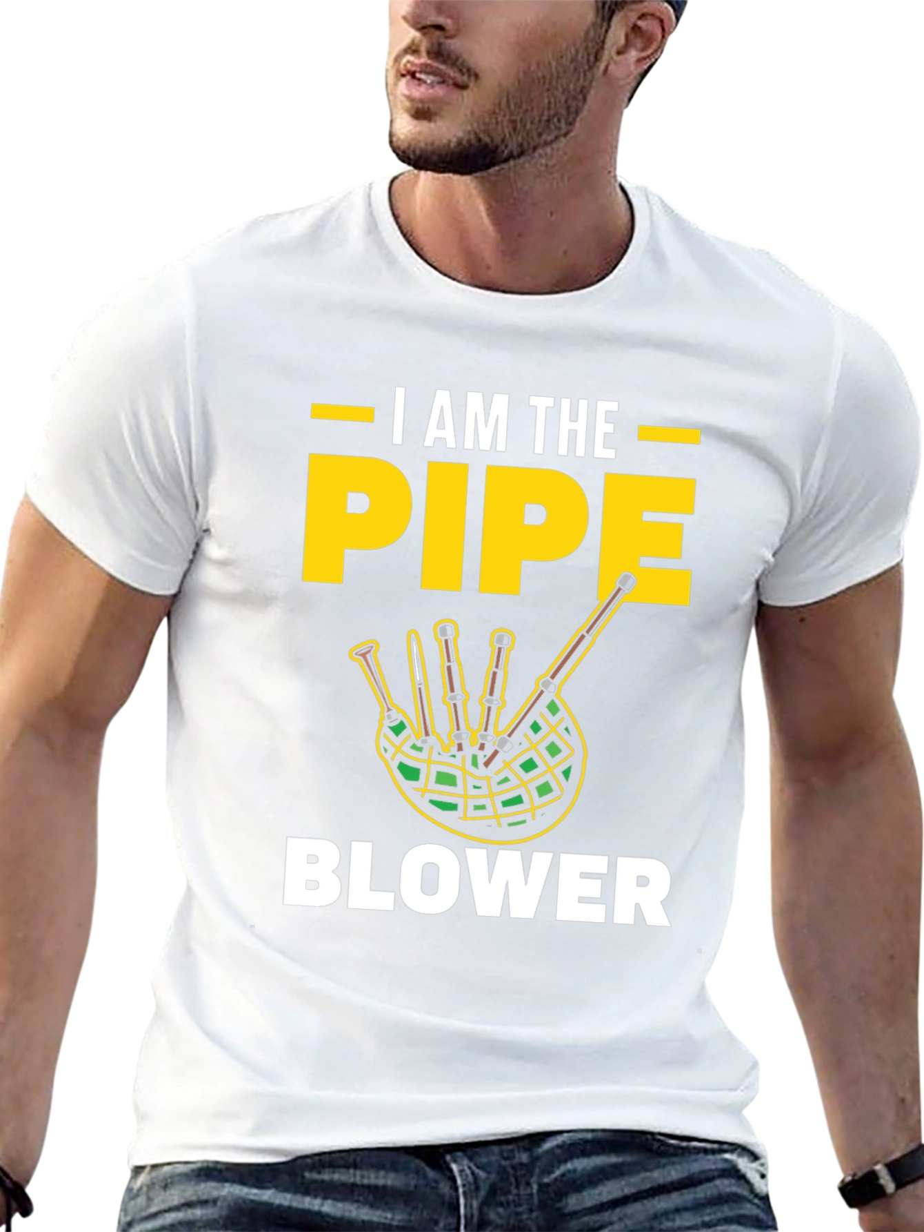 I AM THE PIPE BLOWER Graphic T-Shirt