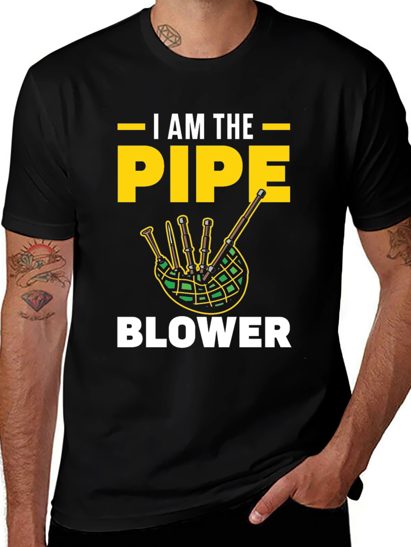 I AM THE PIPE BLOWER Graphic T-Shirt