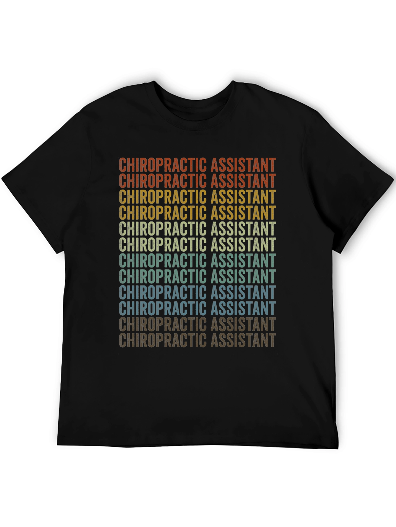 Chiropractic Assistant Retro T-Shirt